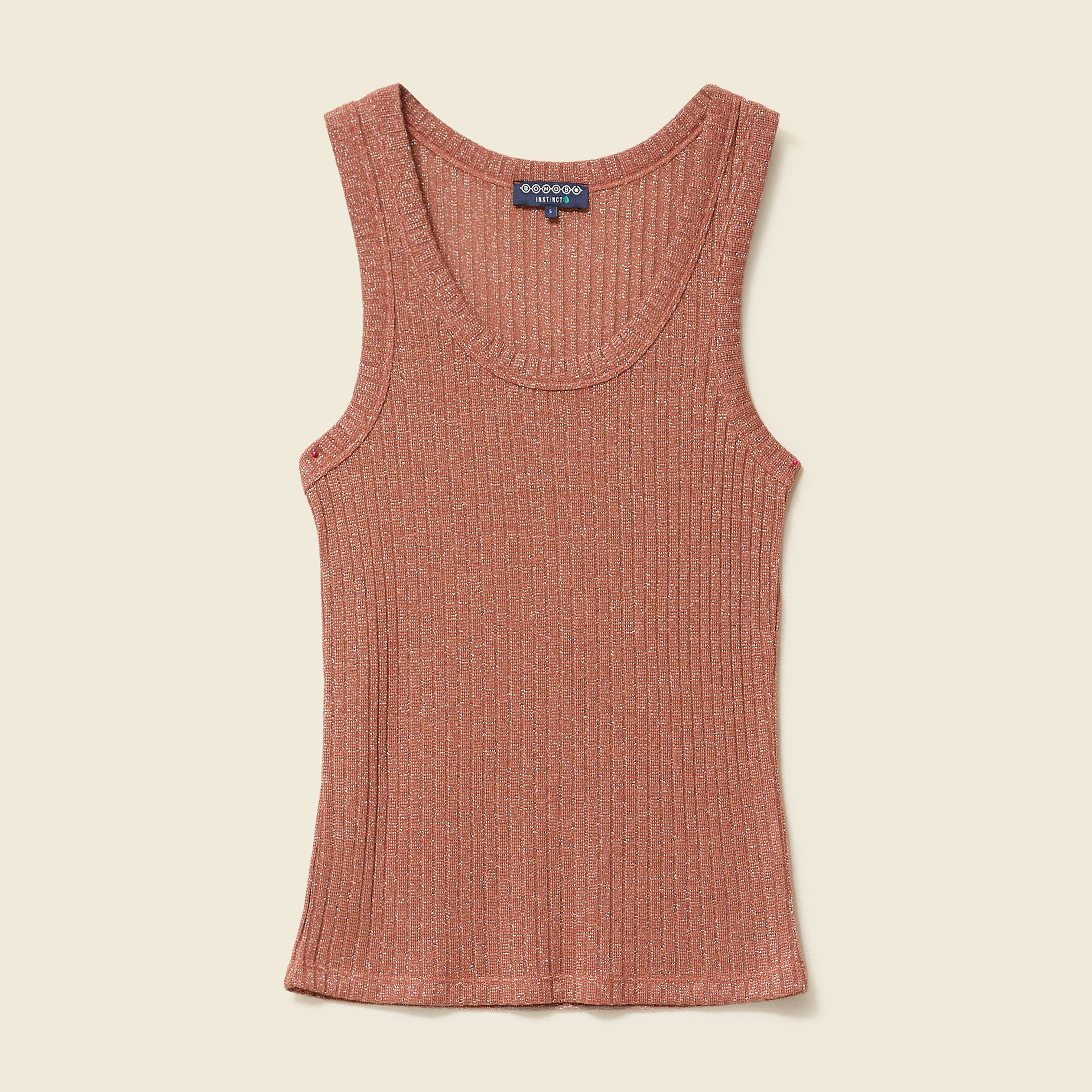 D&eacute;bardeur sans manches vieux rose femme