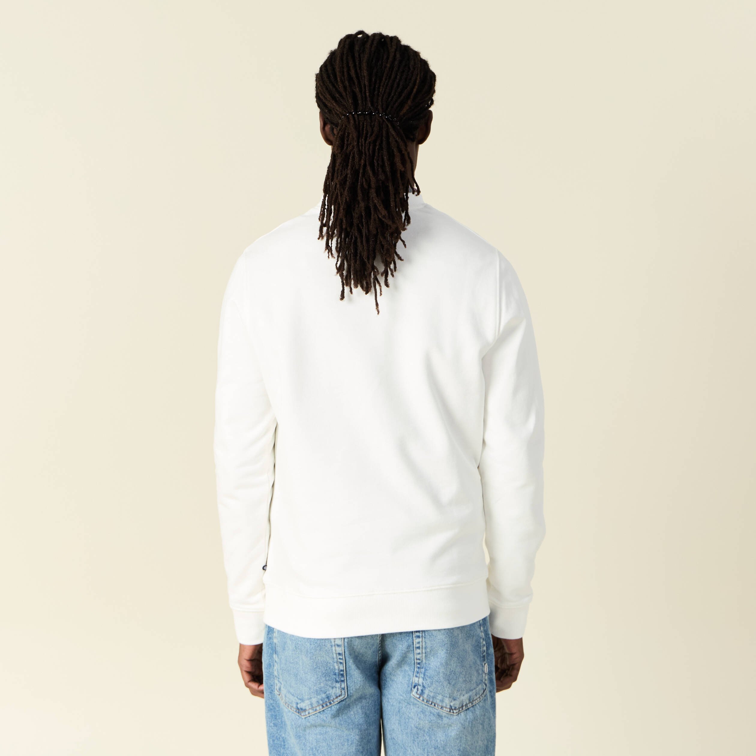 sweat manches longues ecru homme Sweat manches longues ecru homme