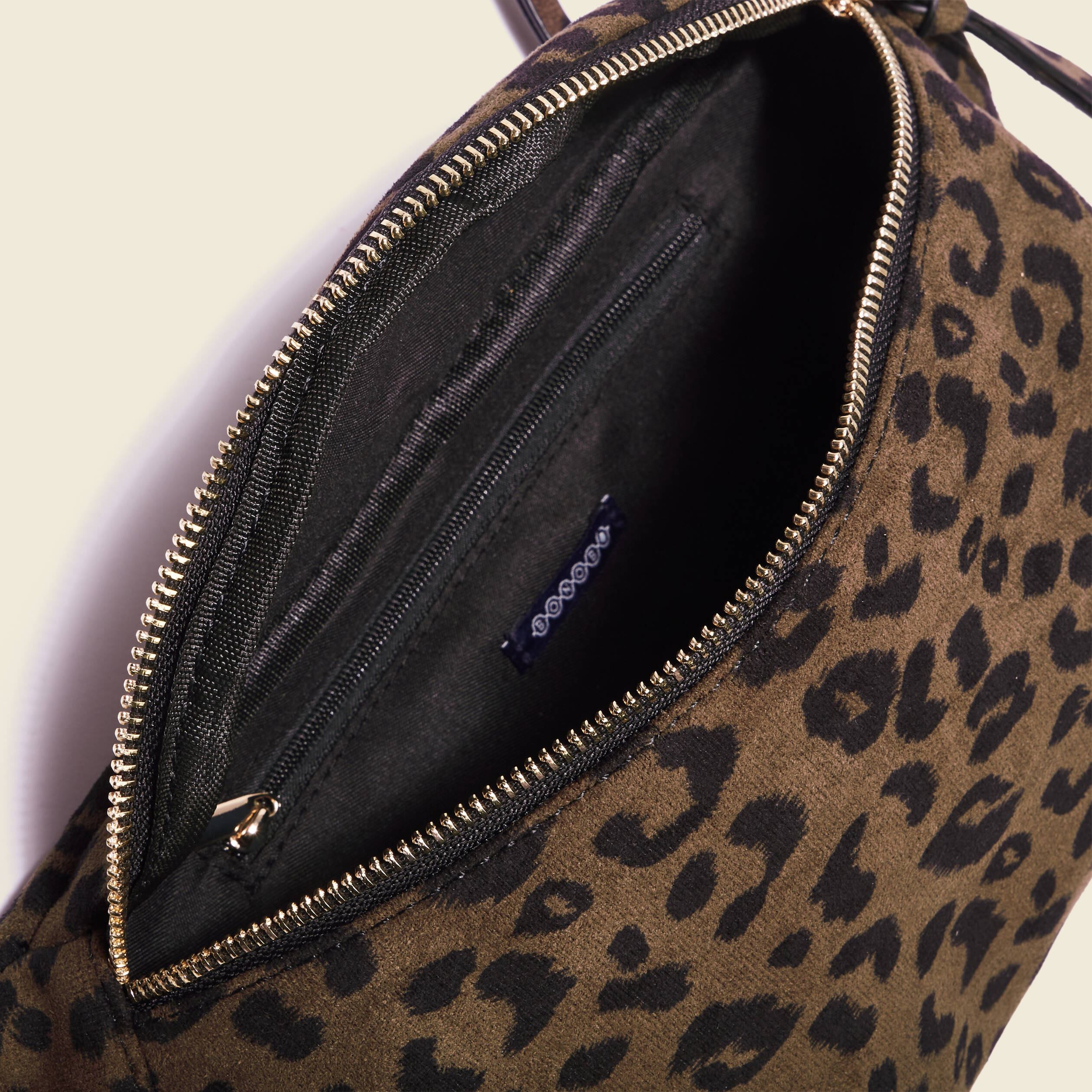 Sac banane vert kaki femme