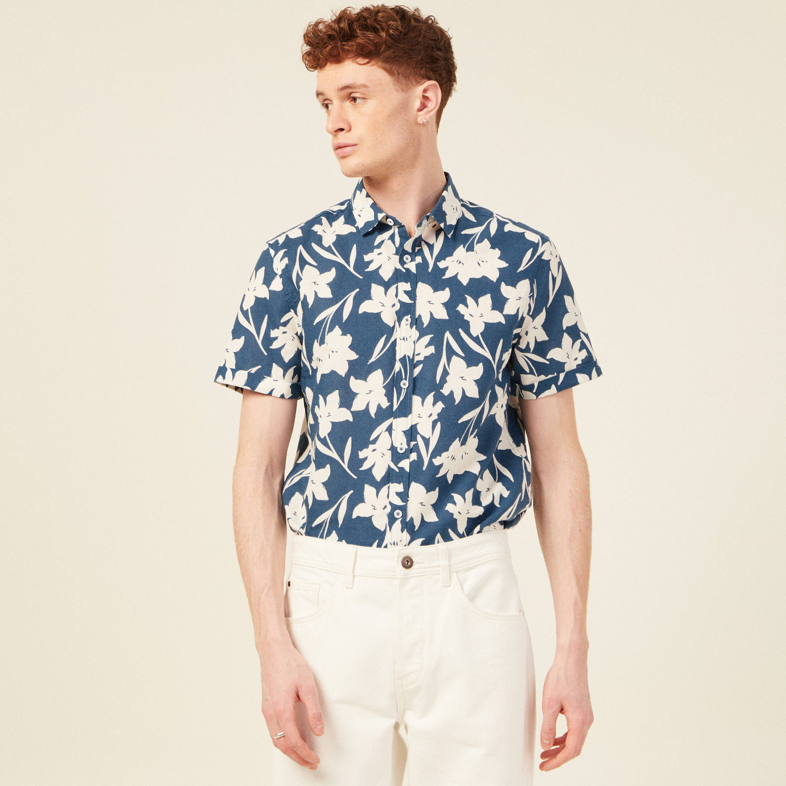 chemise manches courtes bleu homme Chemise manches courtes bleu homme