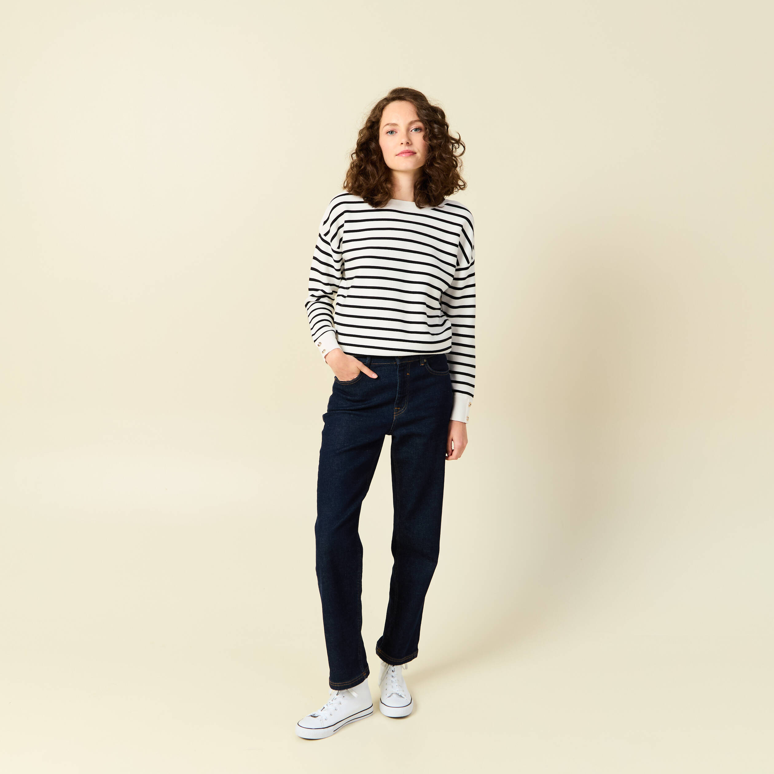 pull manches longues ecru femme Pull manches longues ecru femme
