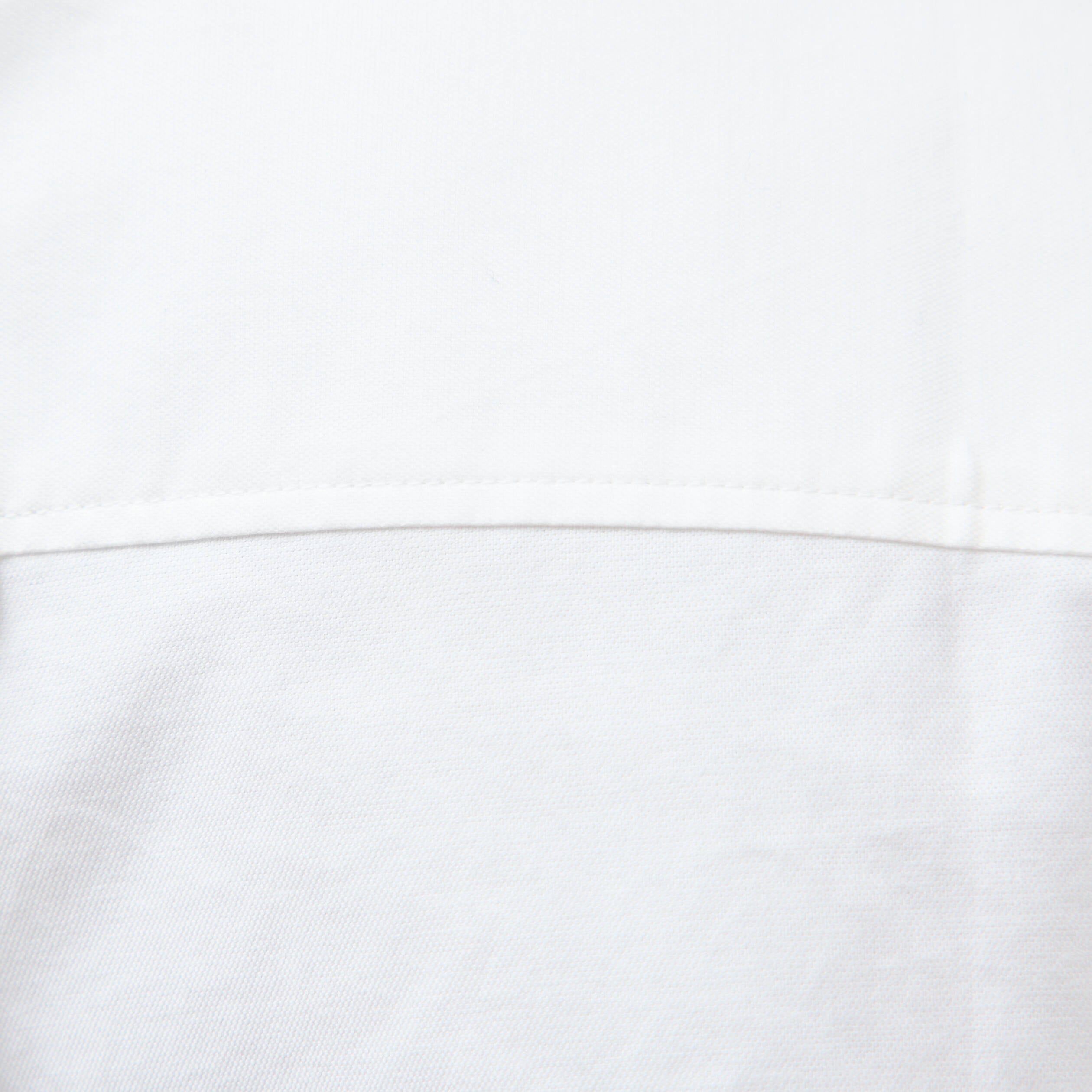 Chemise manches longues col am&eacute;ricain blanc homme