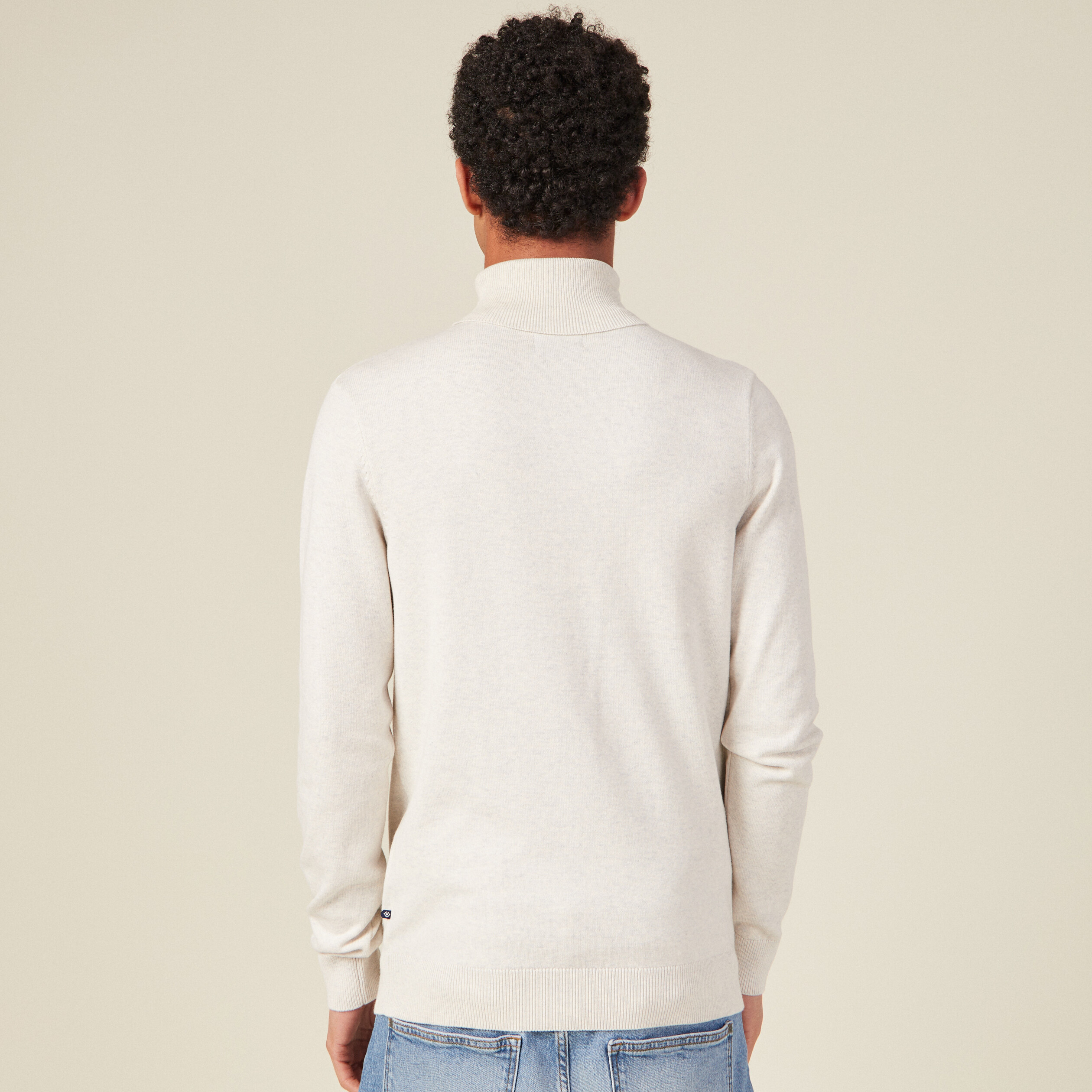 pull manches longues ecru homme Pull manches longues ecru homme