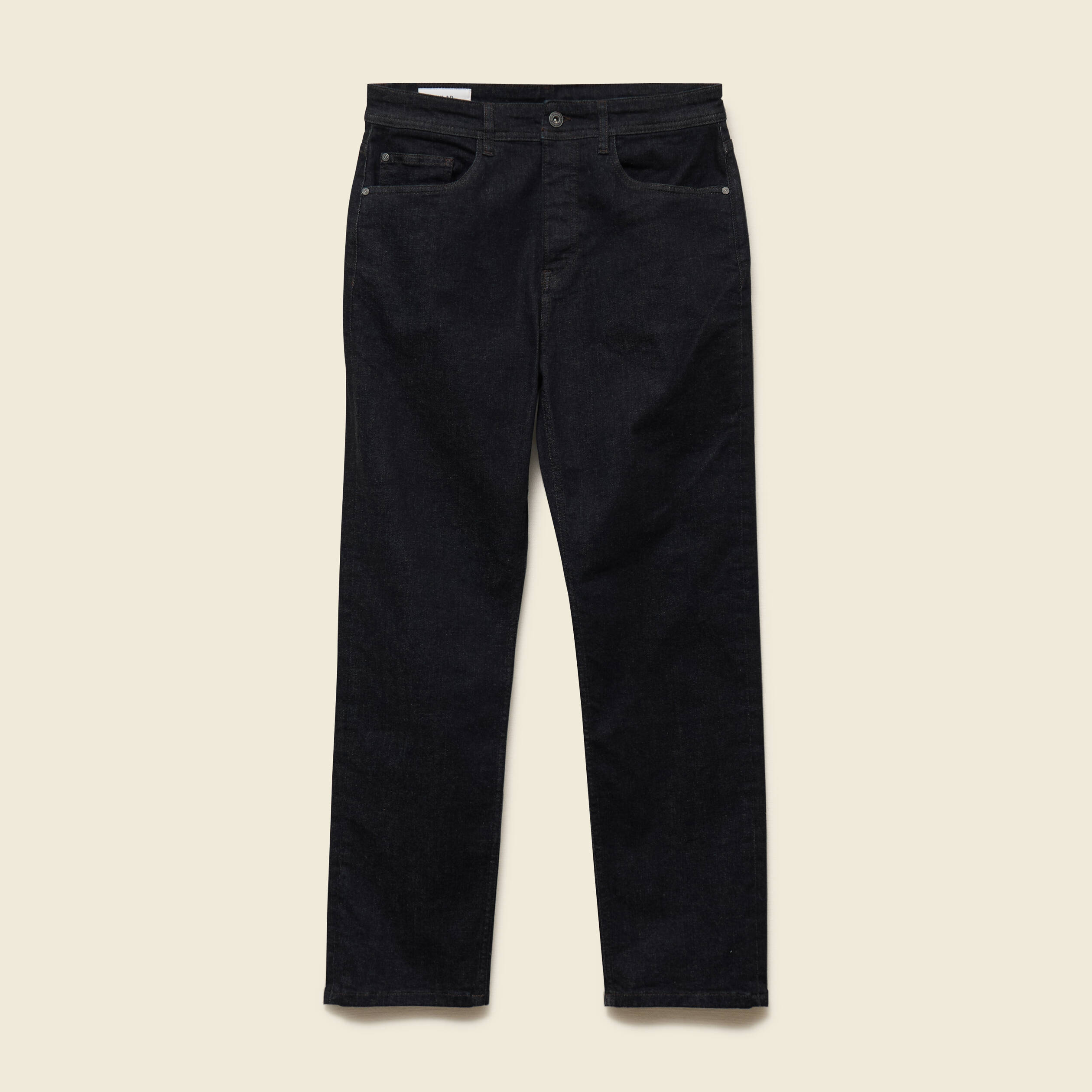Jeans regular longueur 32 denim brut rinse homme