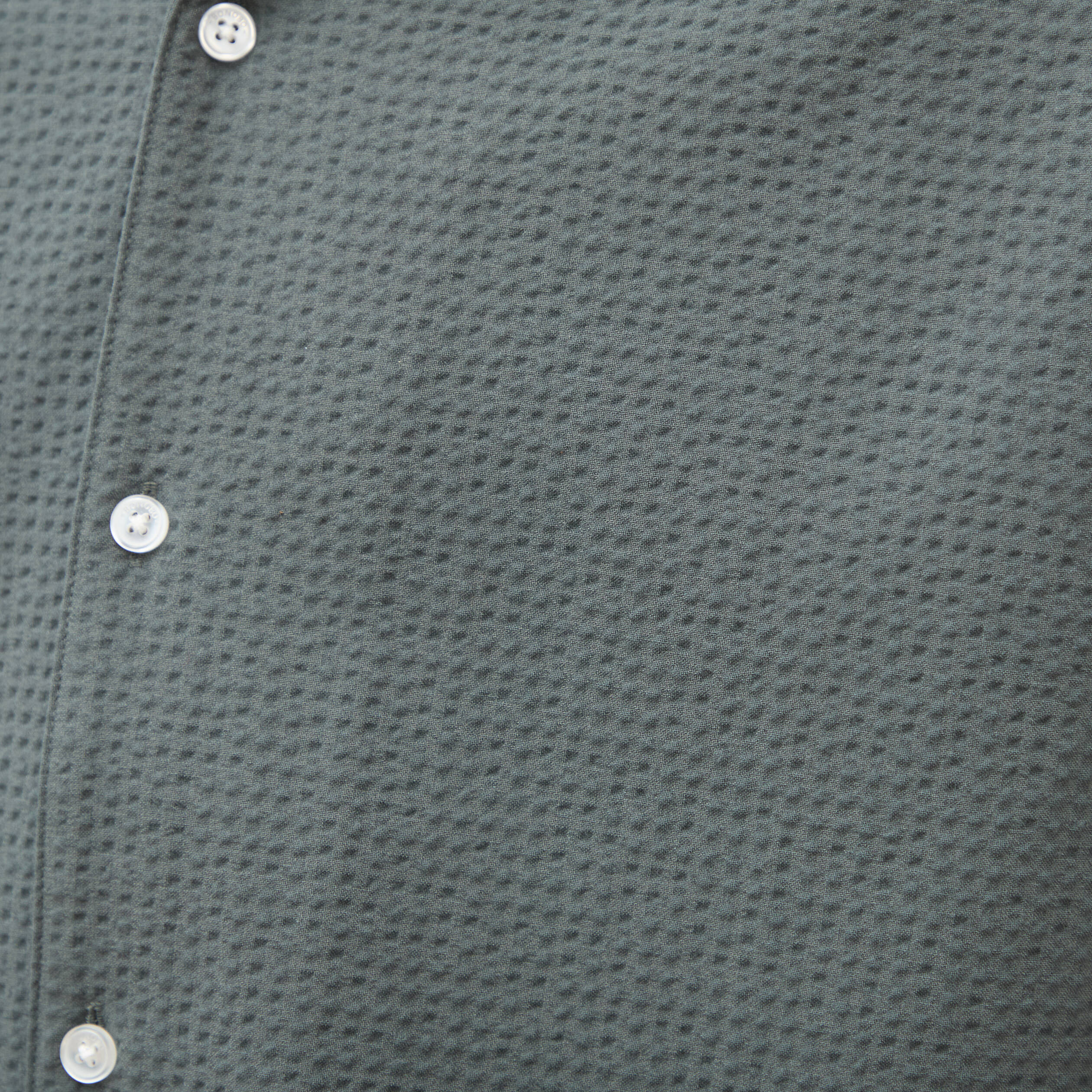 Chemise De Pêche Homme Bimini Bay – Broderie Sébaste – Taille M – Vert – Manches Courtes