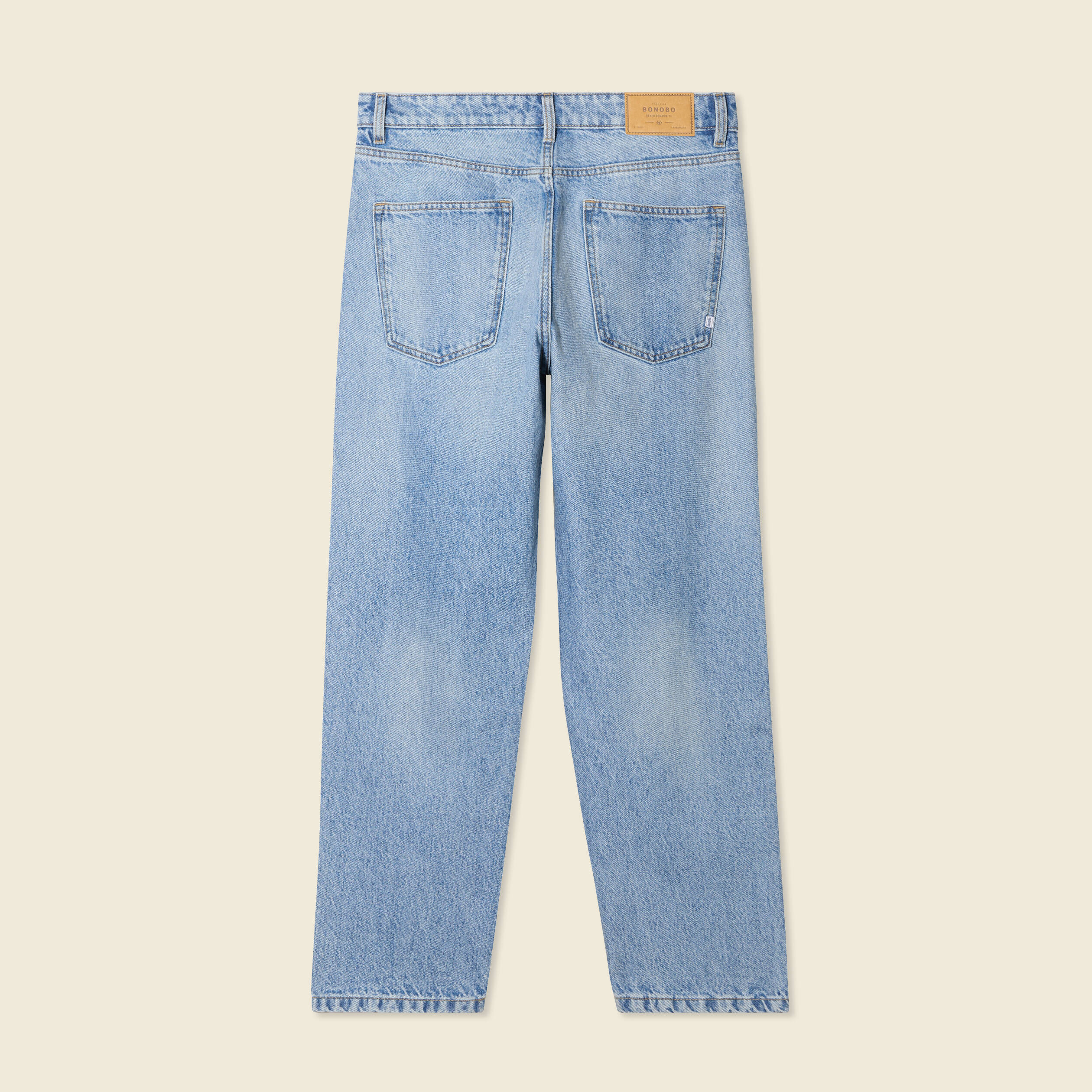 jeans large relaxed denim bleach homme Jeans large relaxed denim bleach homme