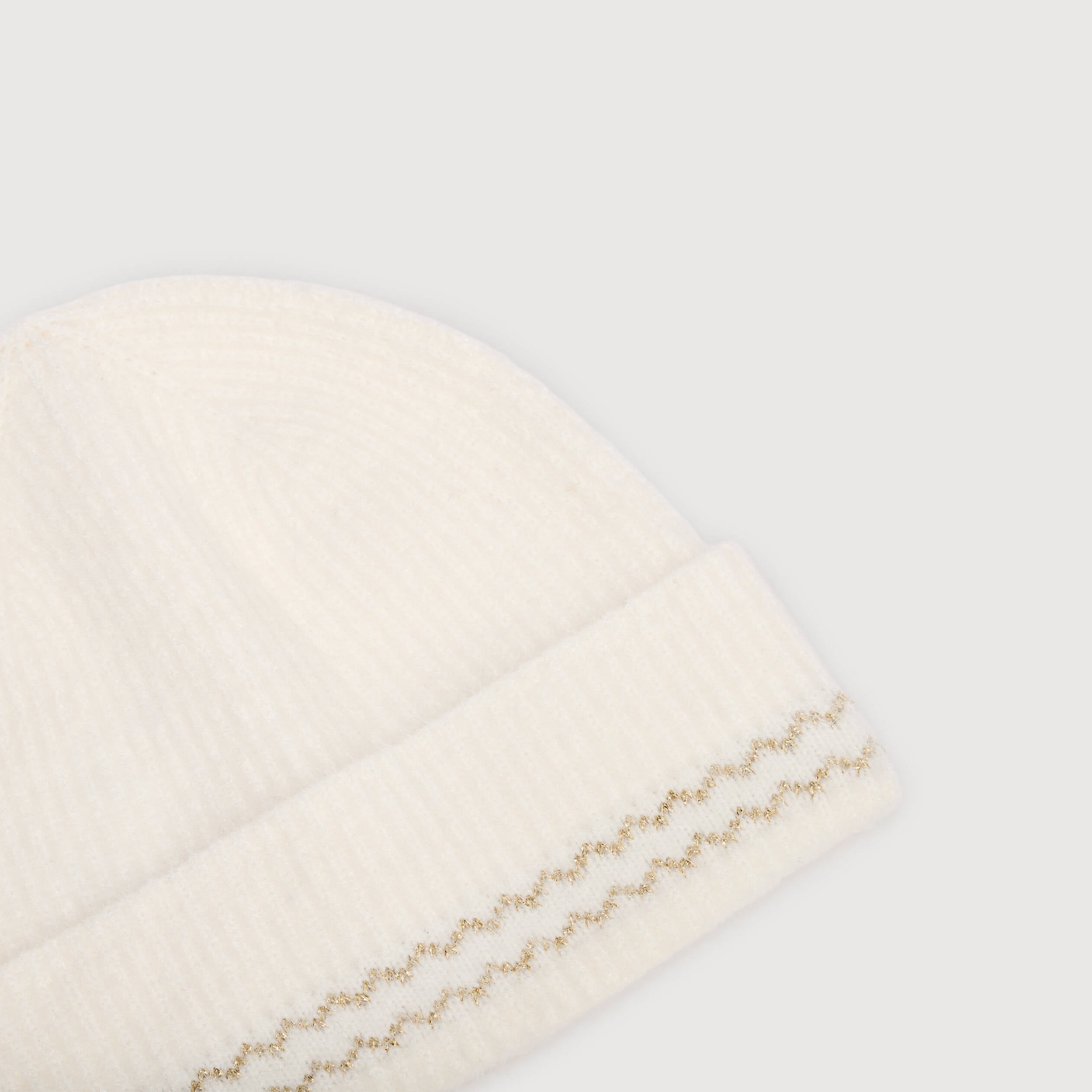 Bonnet ivoire femme