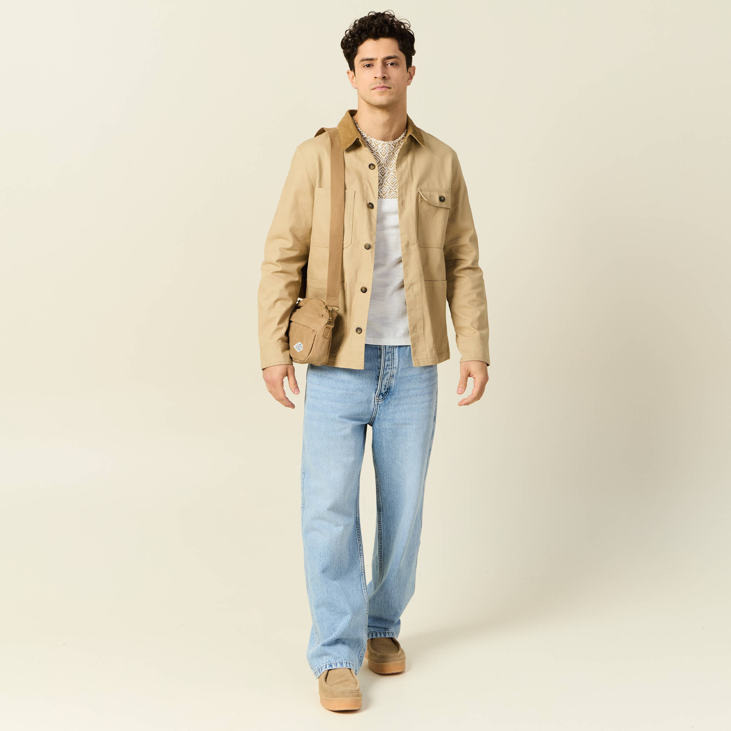 t shirt manches courtes camel homme T-shirt manches courtes camel homme