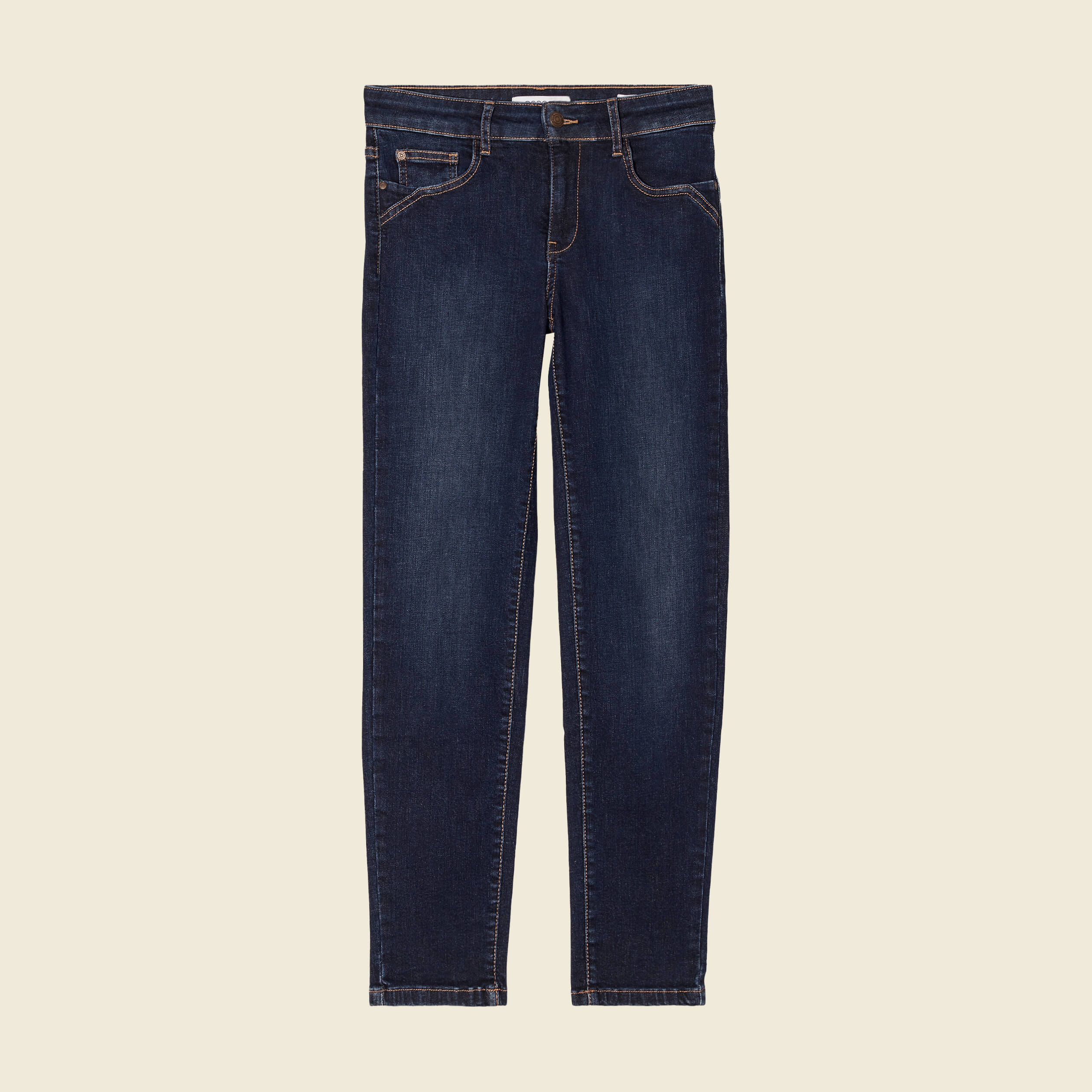 jeans slim 78eme denim brut femme Jeans slim 7/8ème denim brut femme