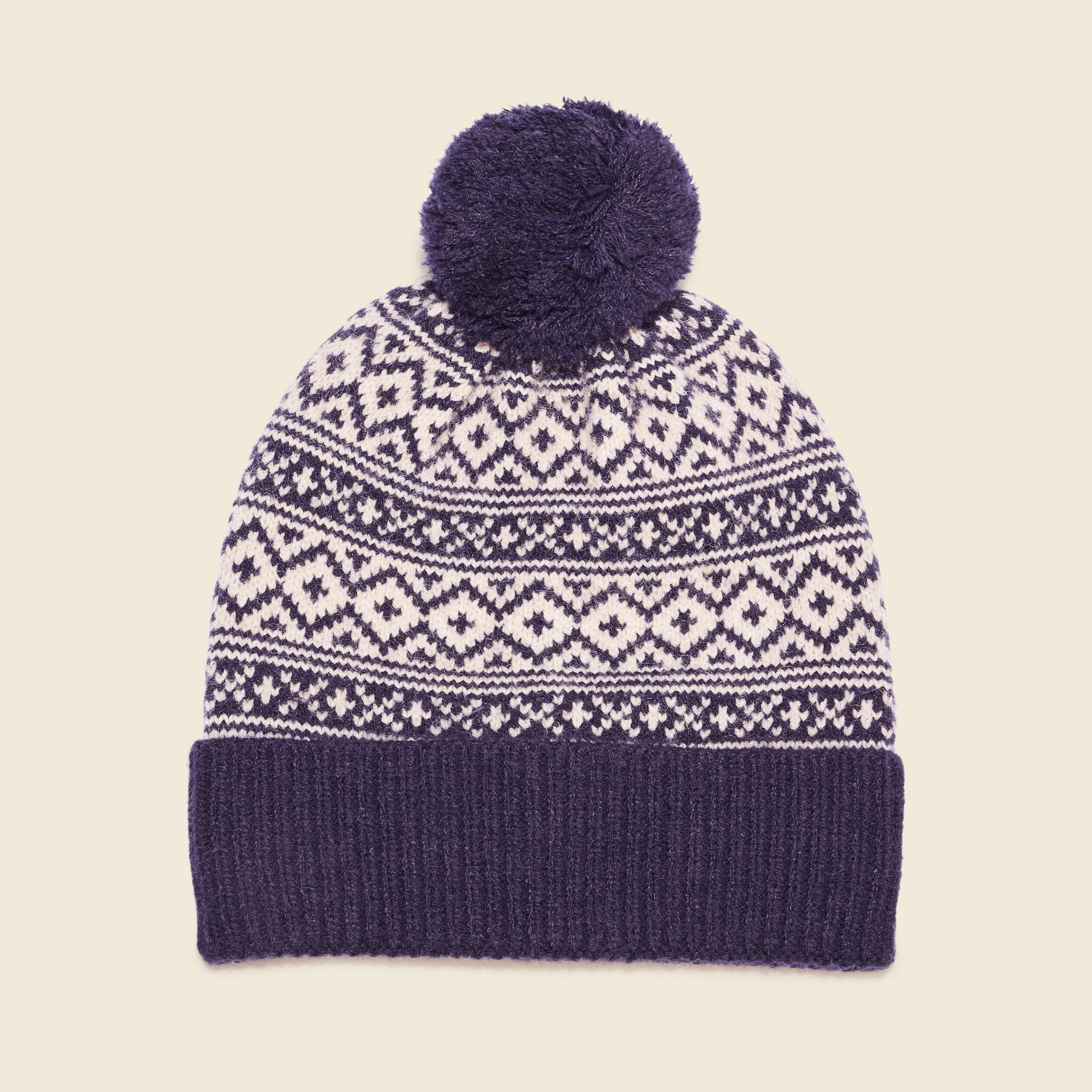 bonnet a pompon bleu marine homme Bonnet à pompon bleu marine homme