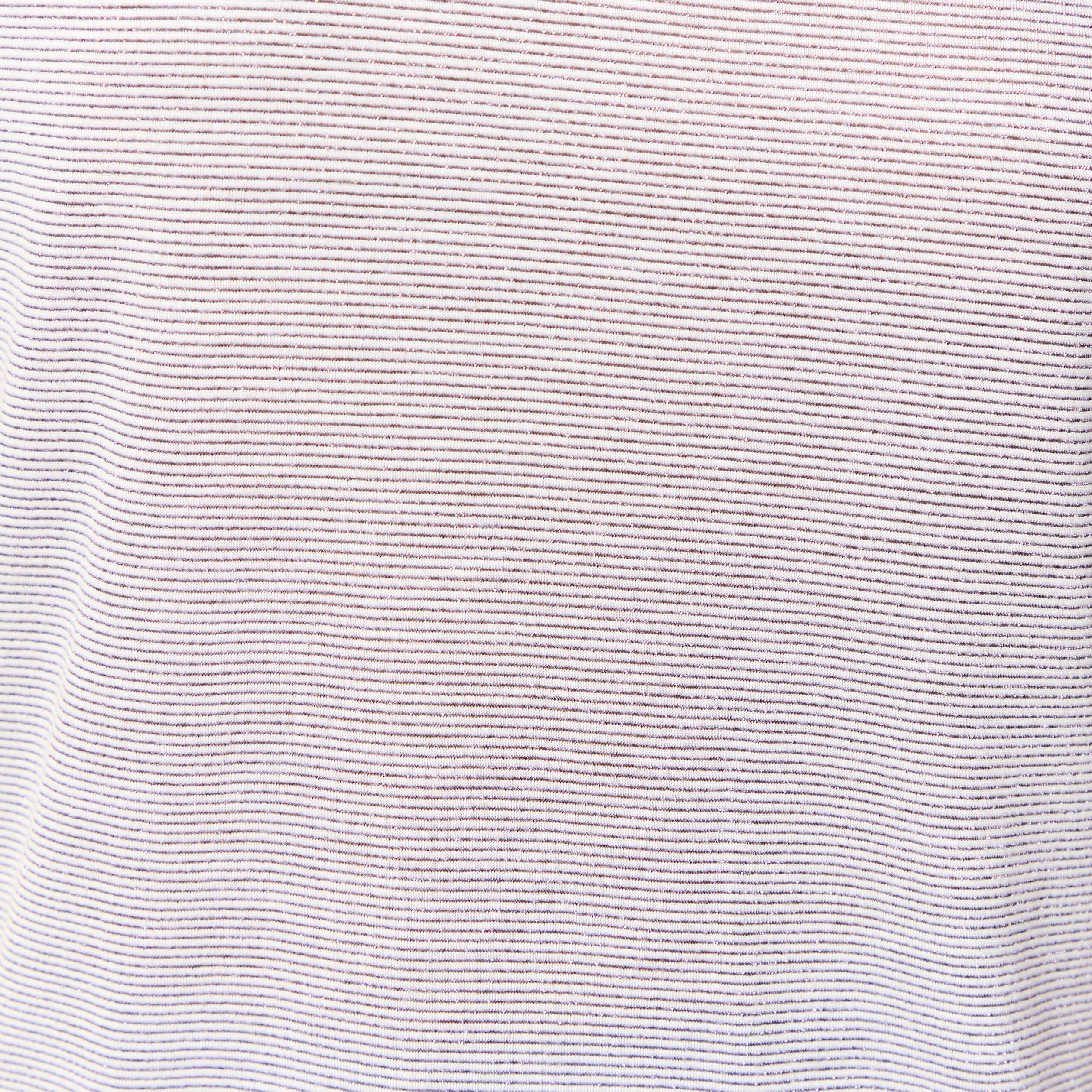 T-shirt col rond manches courtes parme femme