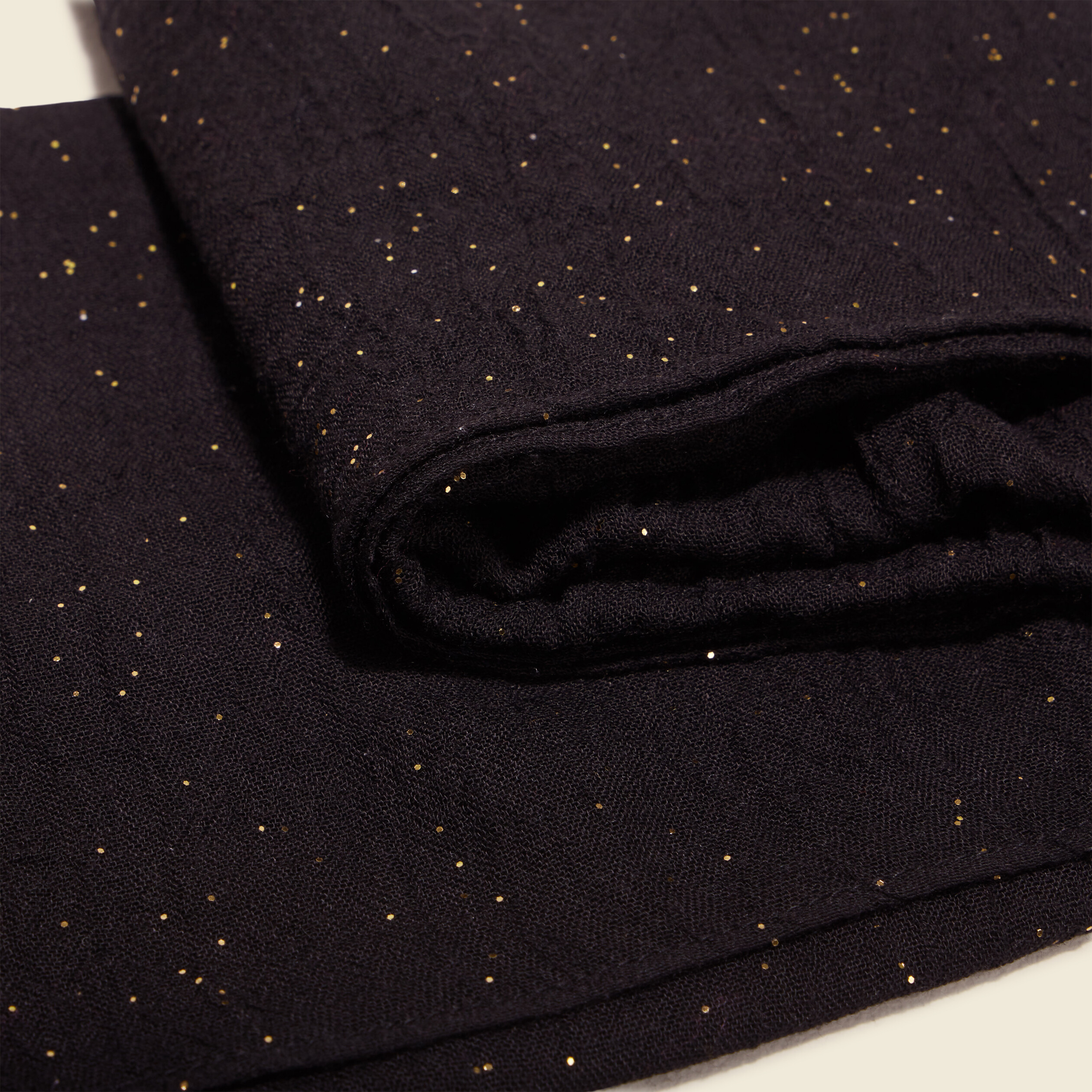 Foulard noir femme