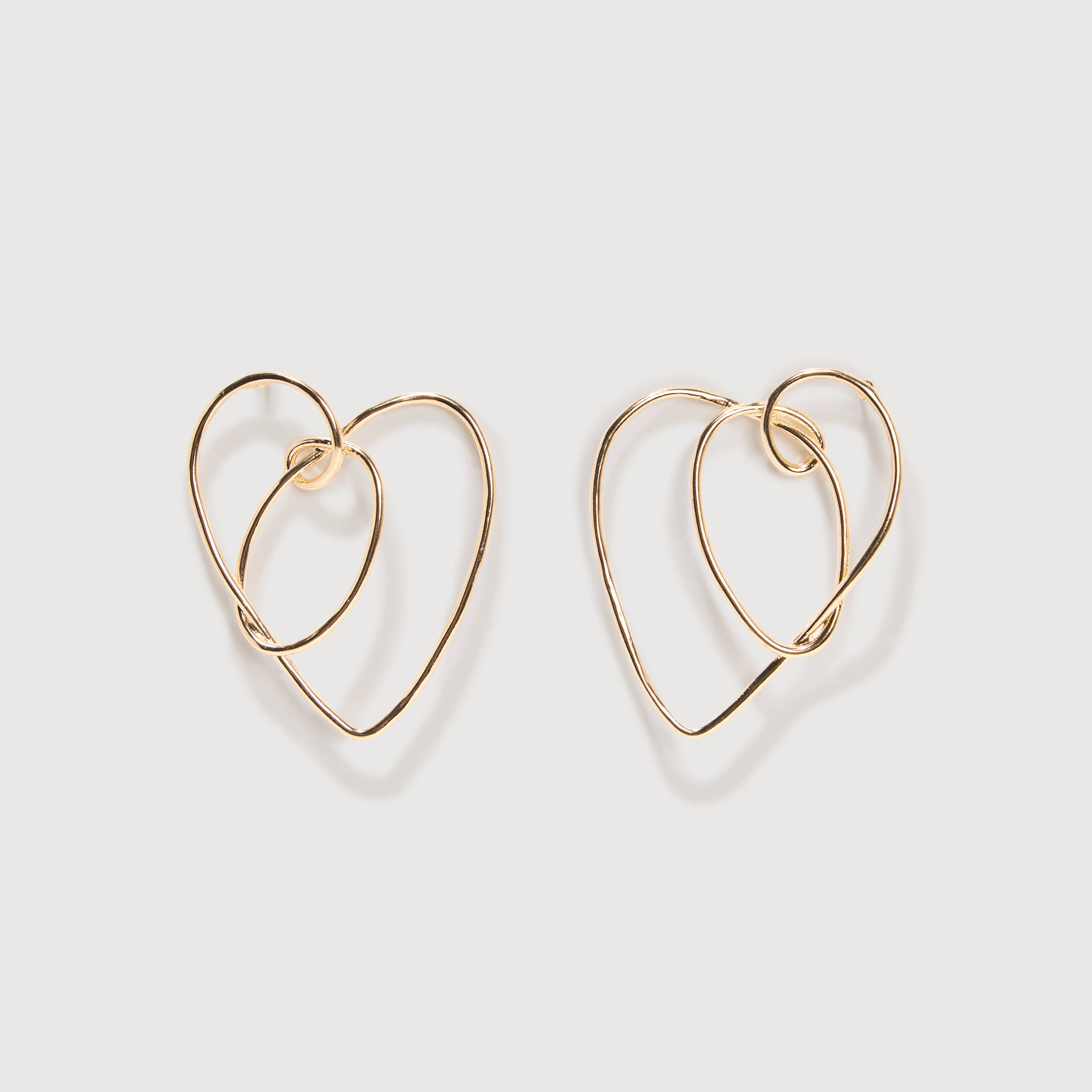 Boucles d'oreilles couleur or femme