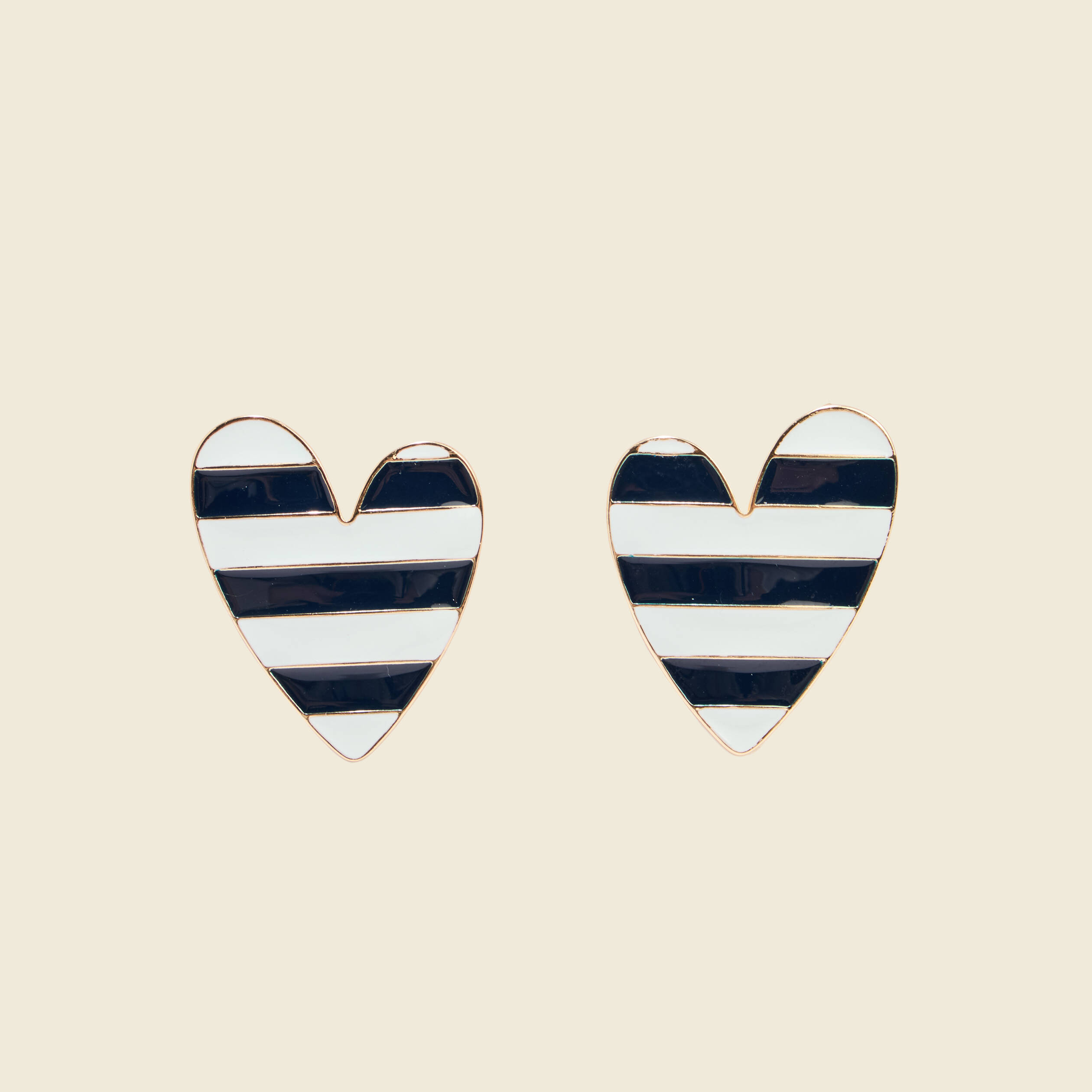 Boucles d'oreilles bleu marine femme