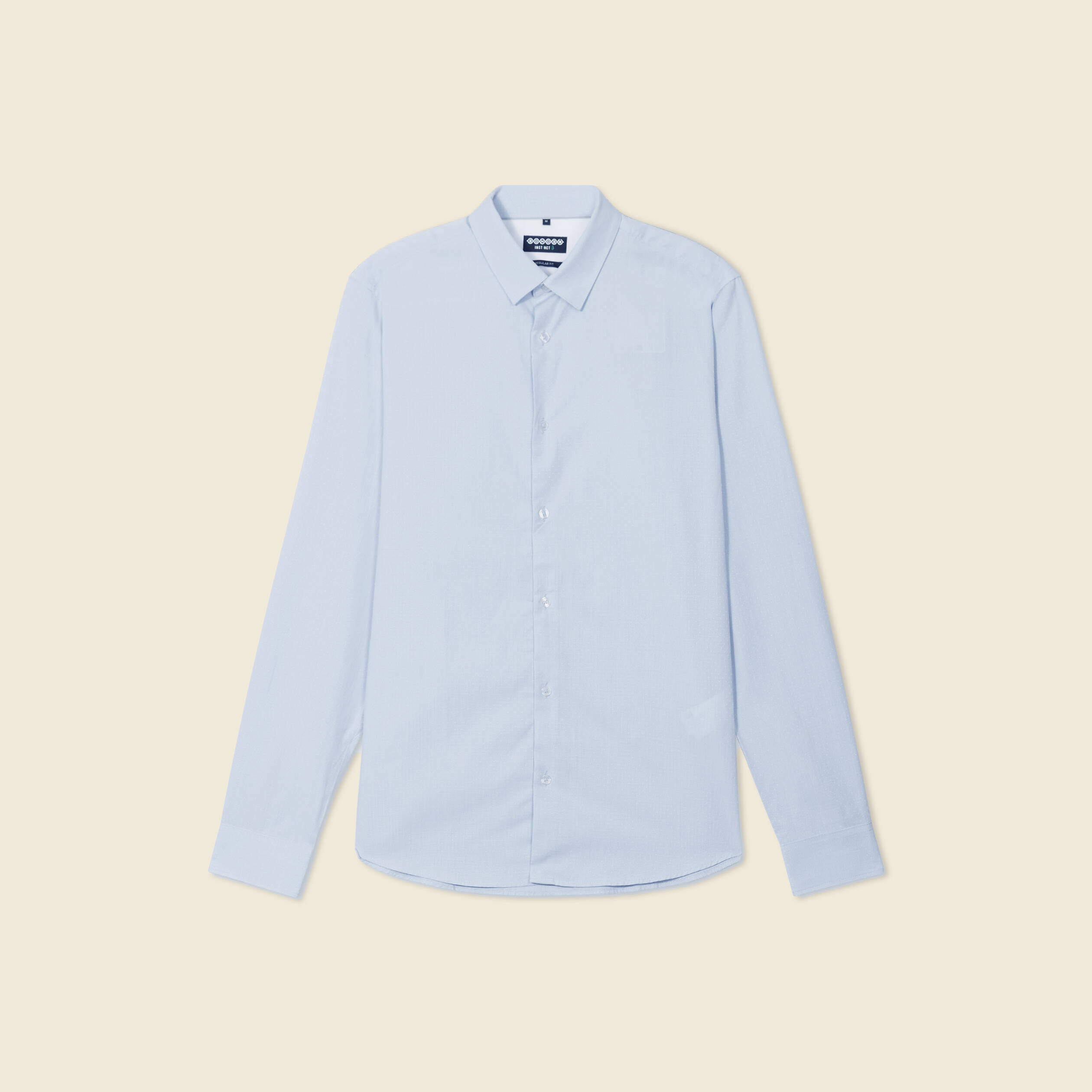 chemise manches longues bleu ciel homme Chemise manches longues bleu ciel homme