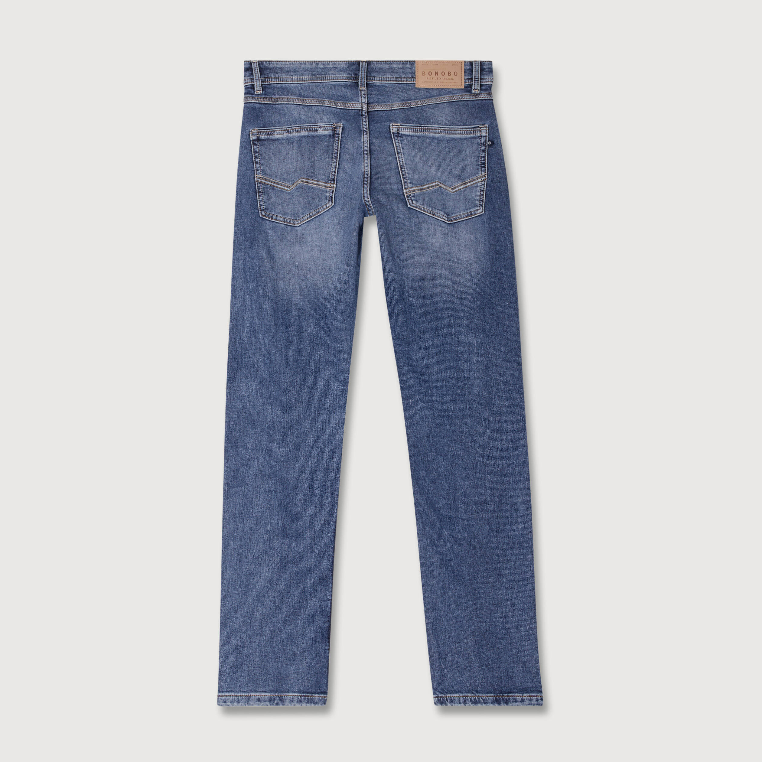 Jeans straight ultra stretch denim stone homme