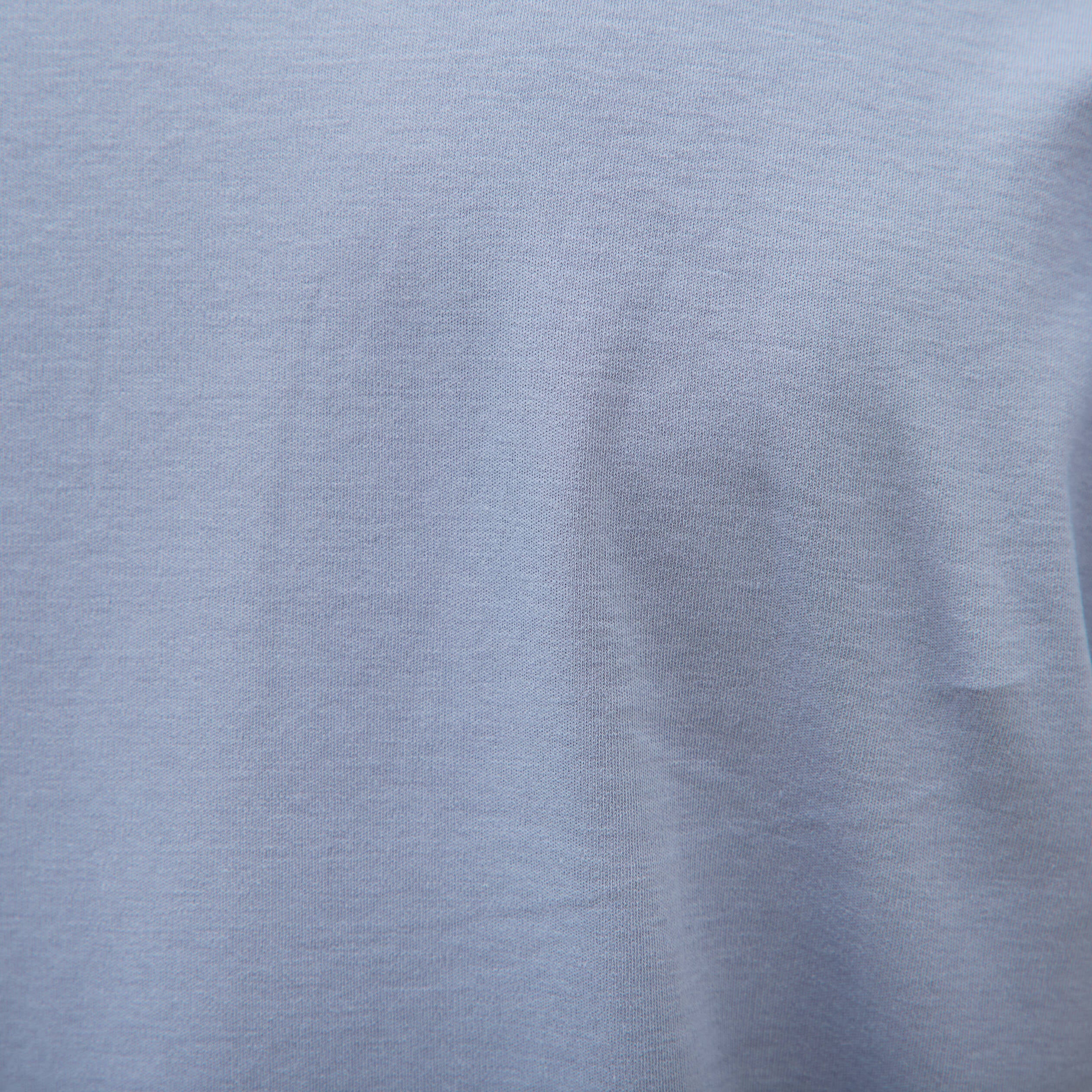 T-shirt manches courtes bleu gris homme