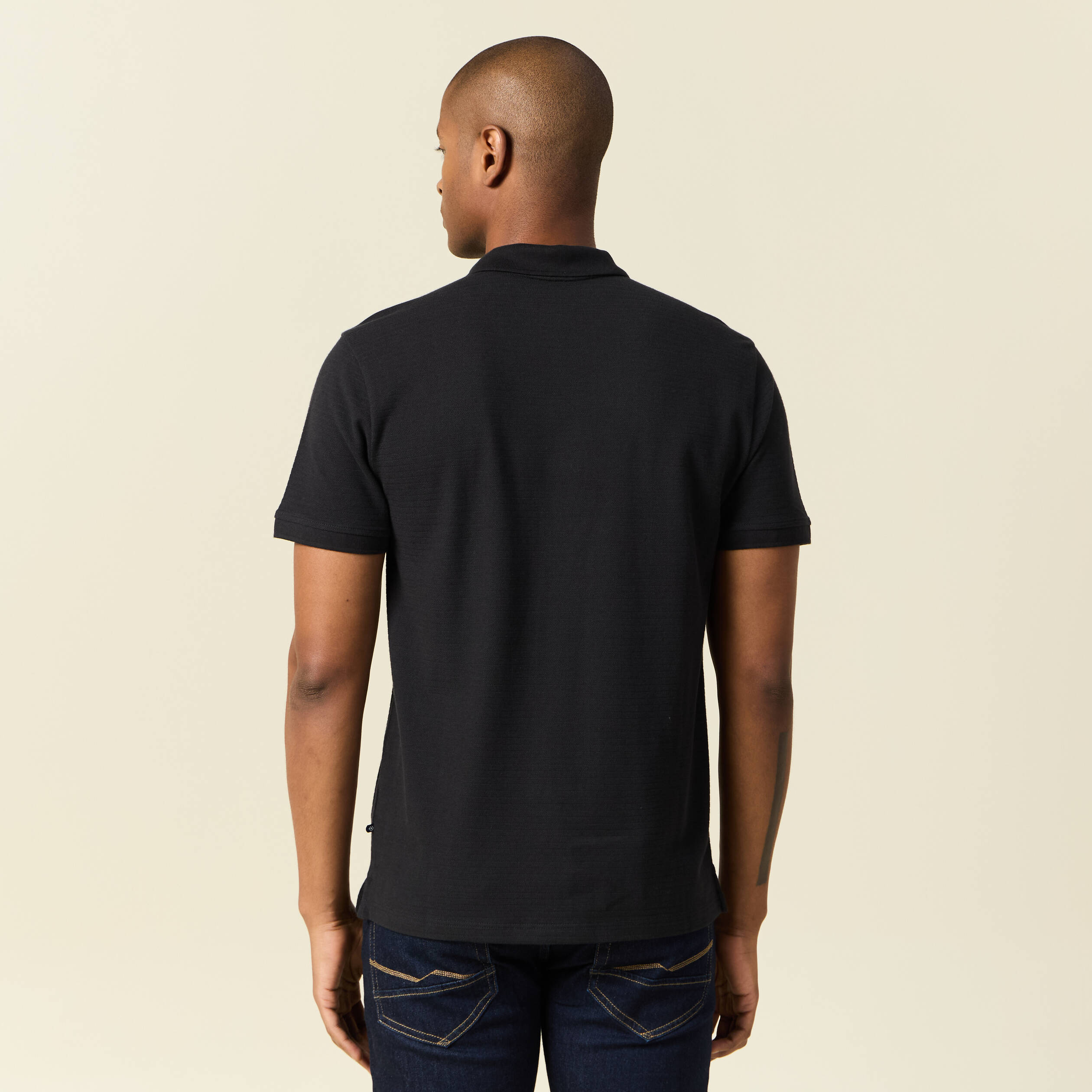 polo eco responsable noir homme Polo éco-responsable noir homme