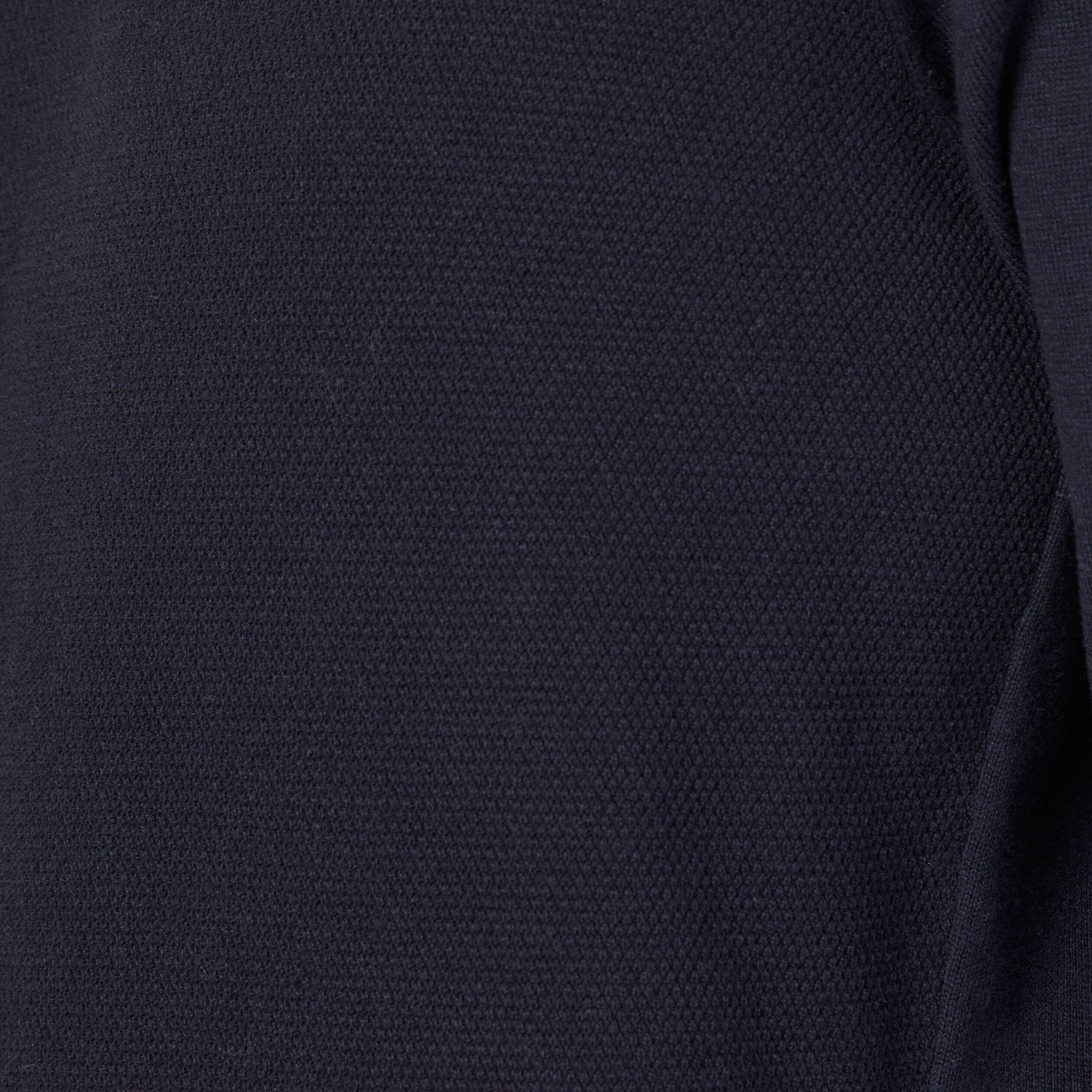 Pull manches longues bleu marine homme