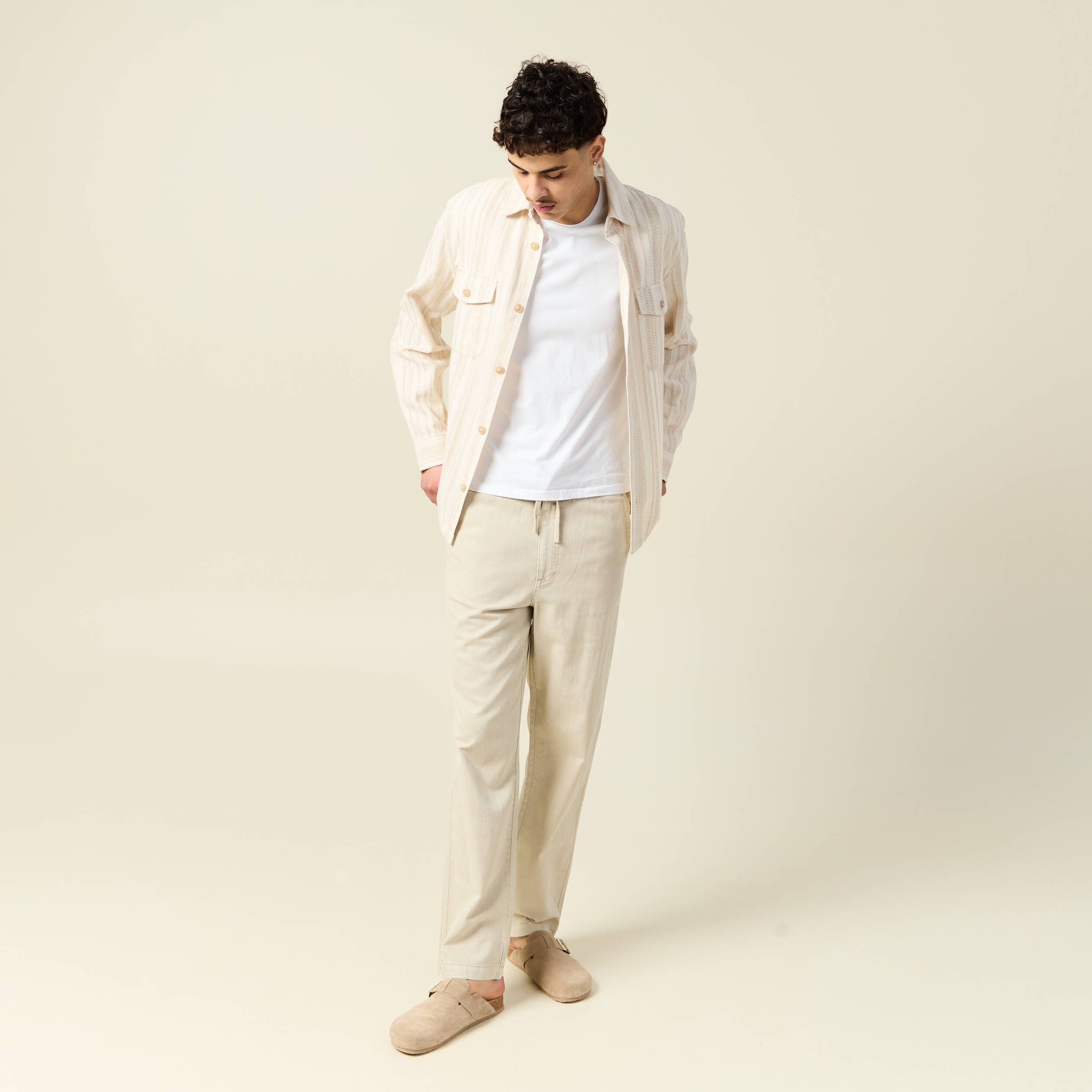 pantalon chino sable homme Pantalon chino sable homme