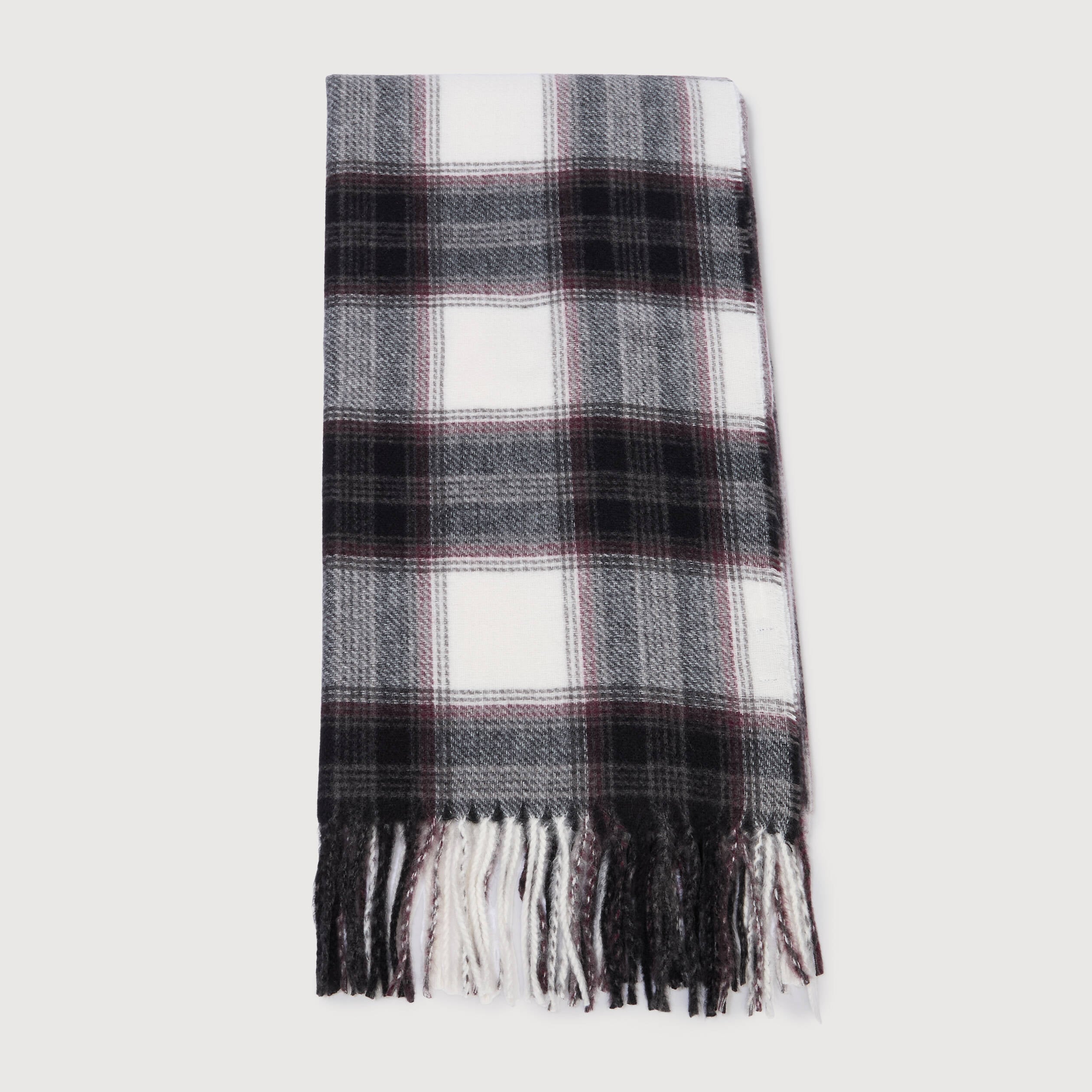 Plaid ecru homme