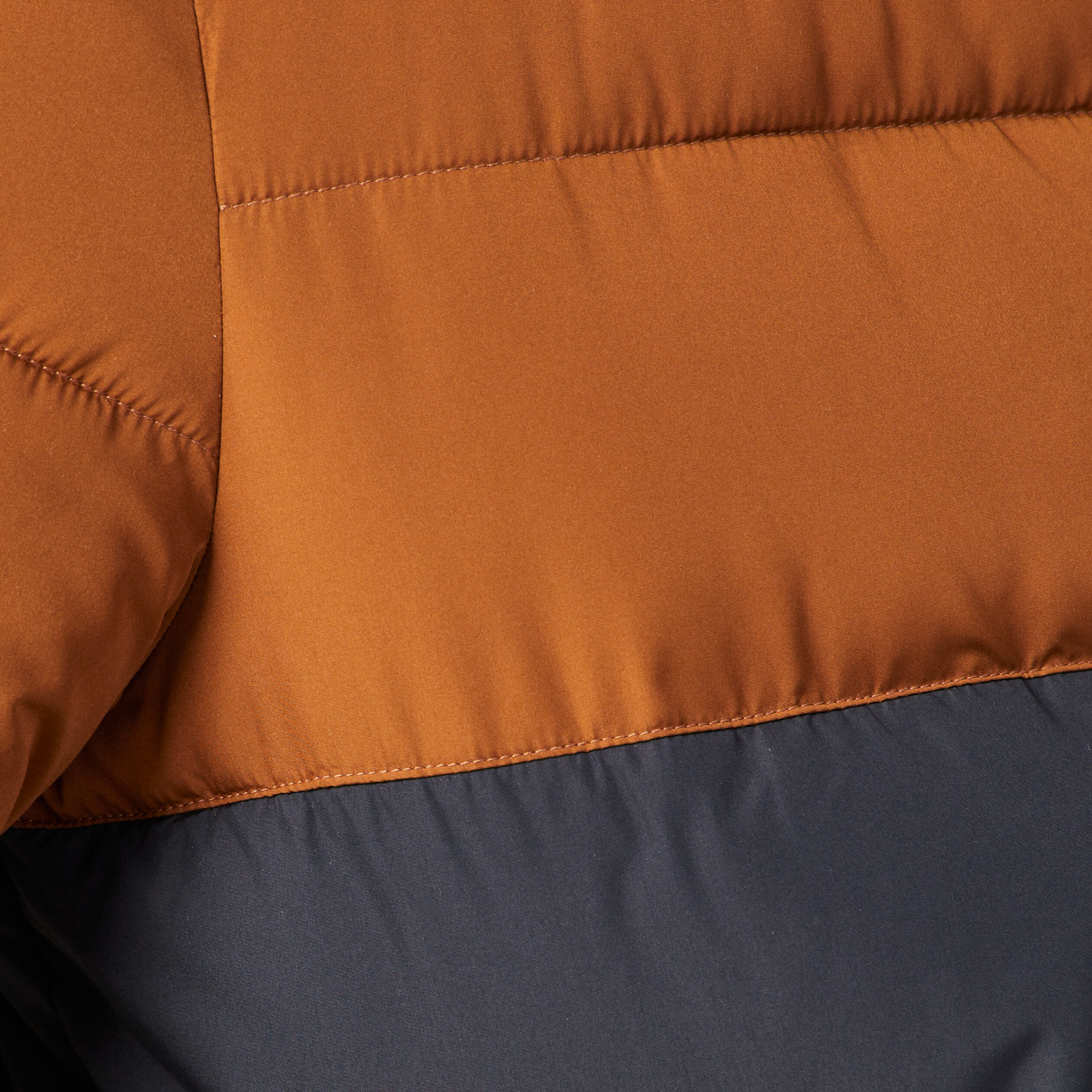 Doudoune oversize à capuche bleu marine homme