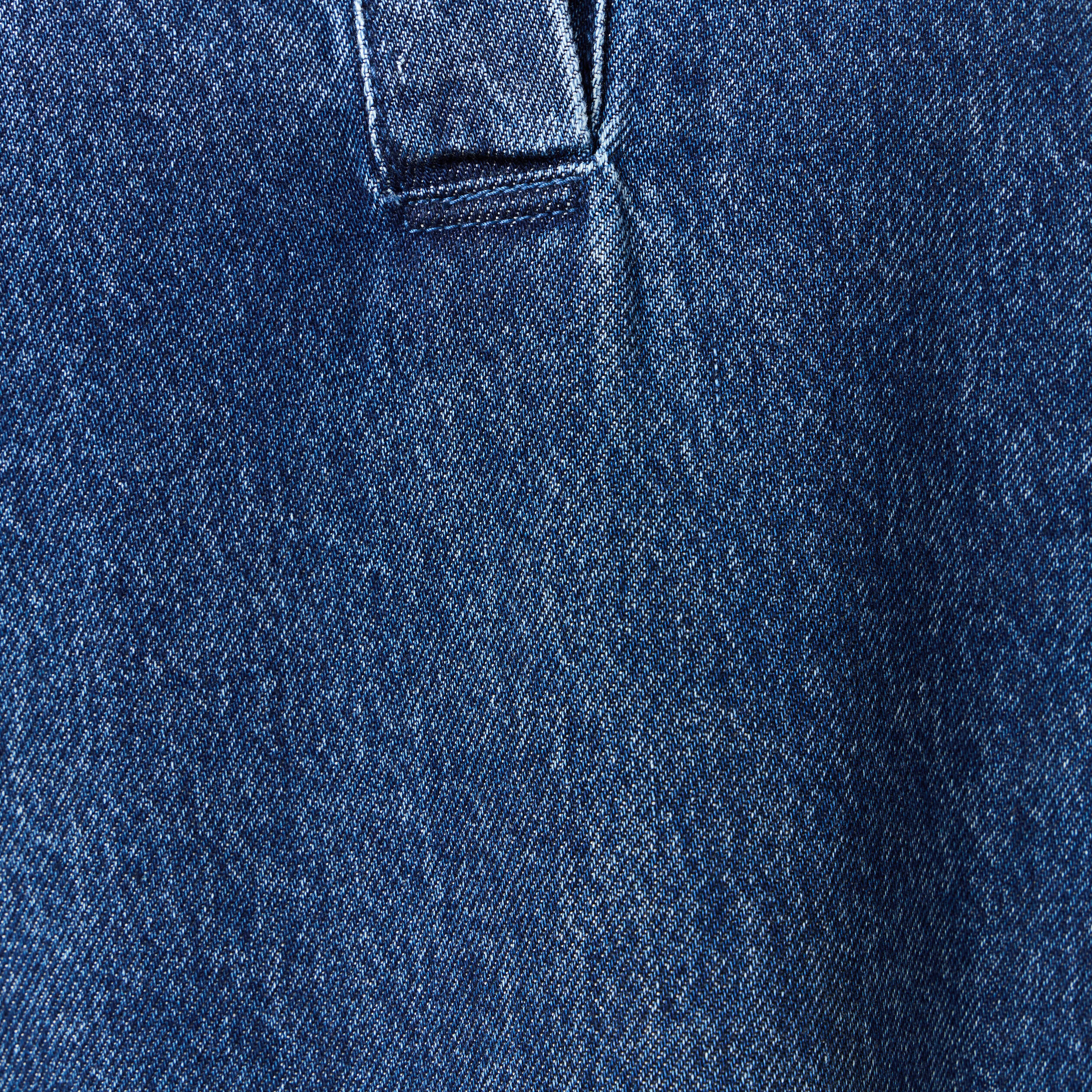 Robe jeans manches courtes denim stone femme