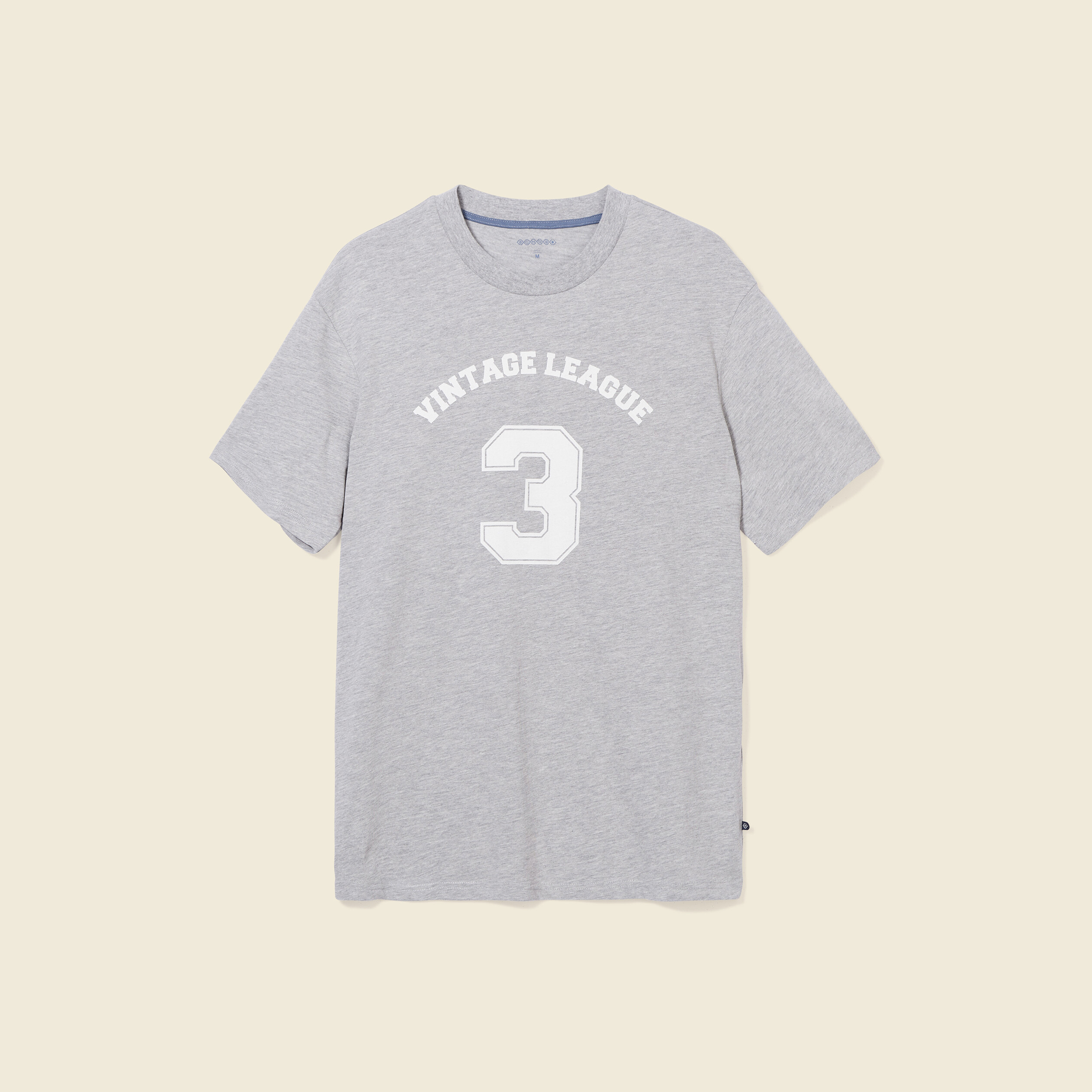 T-shirt manches courtes gris foncé homme