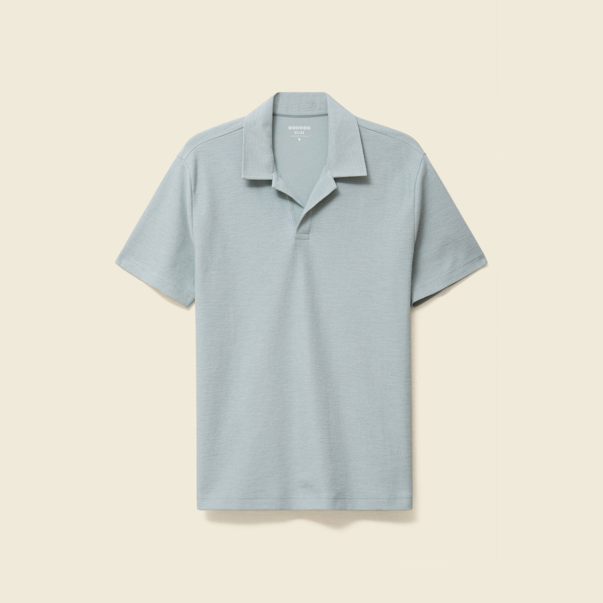 Polo manches courtes vert clair homme