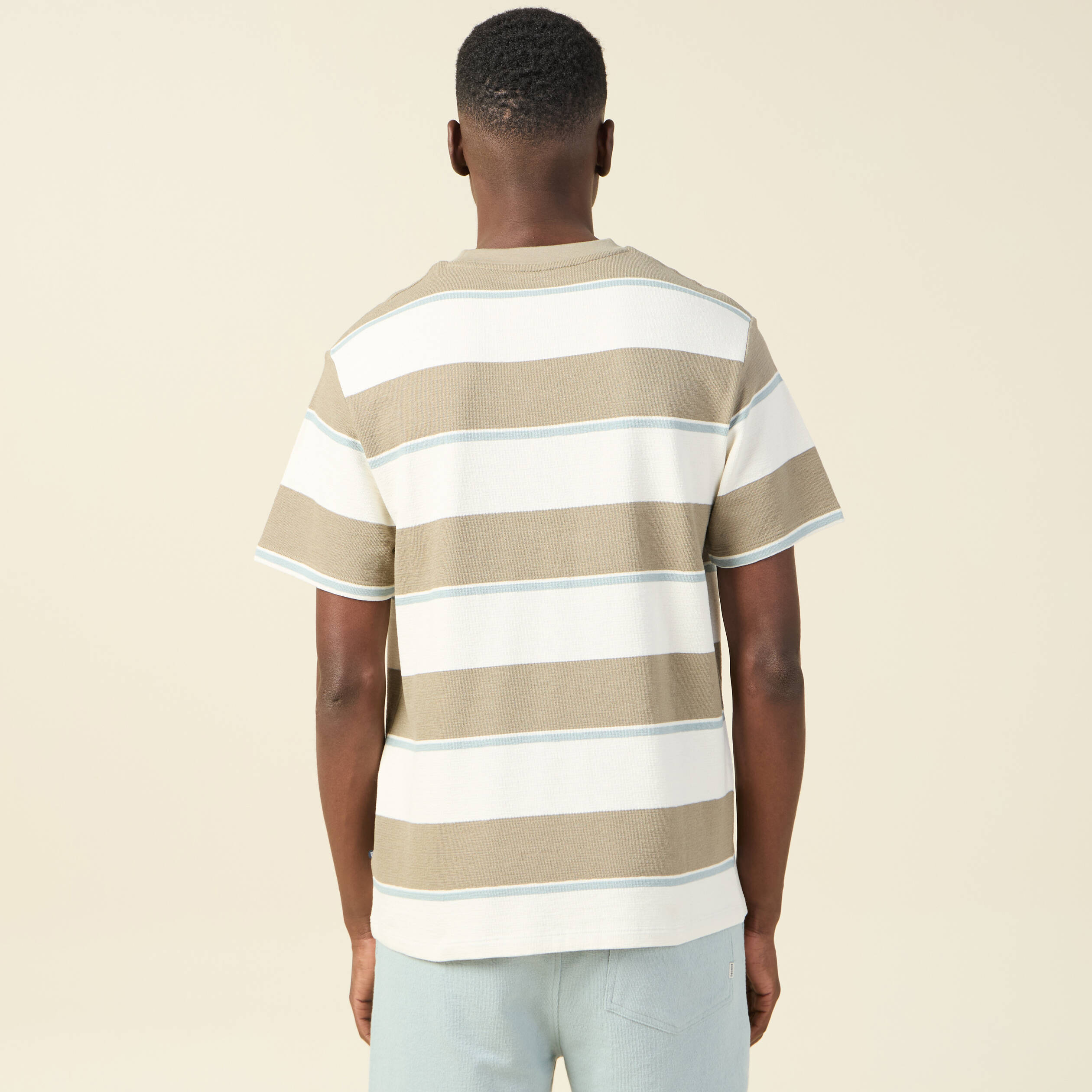 t shirt manches courtes vert kaki homme T-shirt manches courtes vert kaki homme