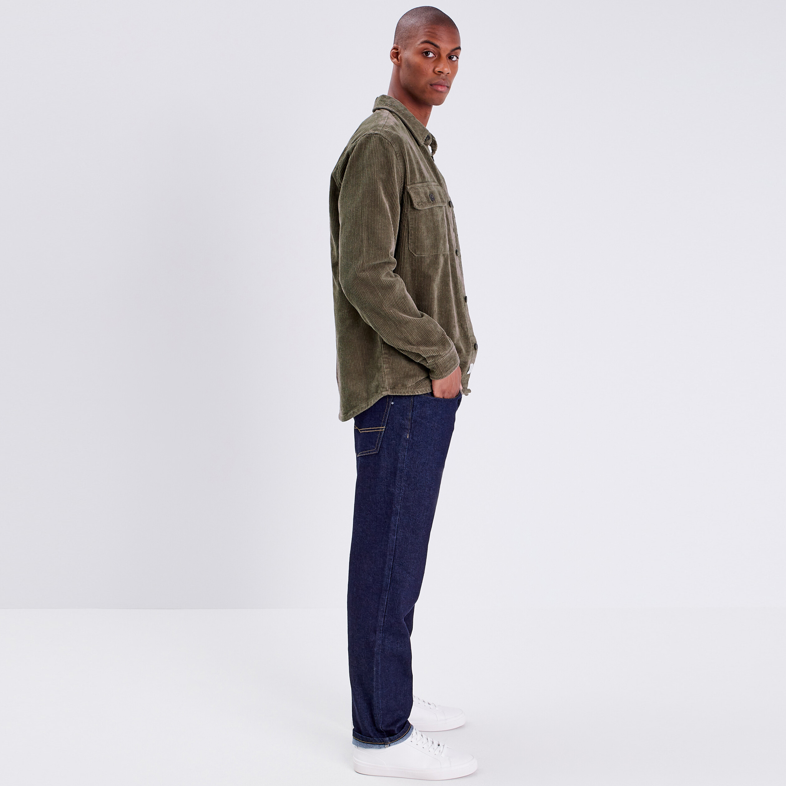 surchemise manches longues taupe homme Surchemise manches longues taupe homme