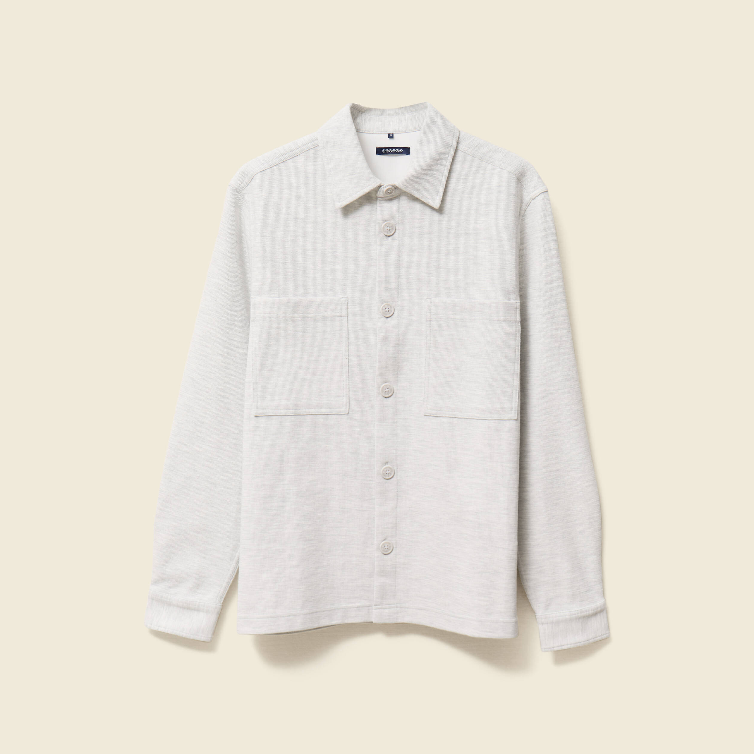 Surchemise manches longues ecru homme