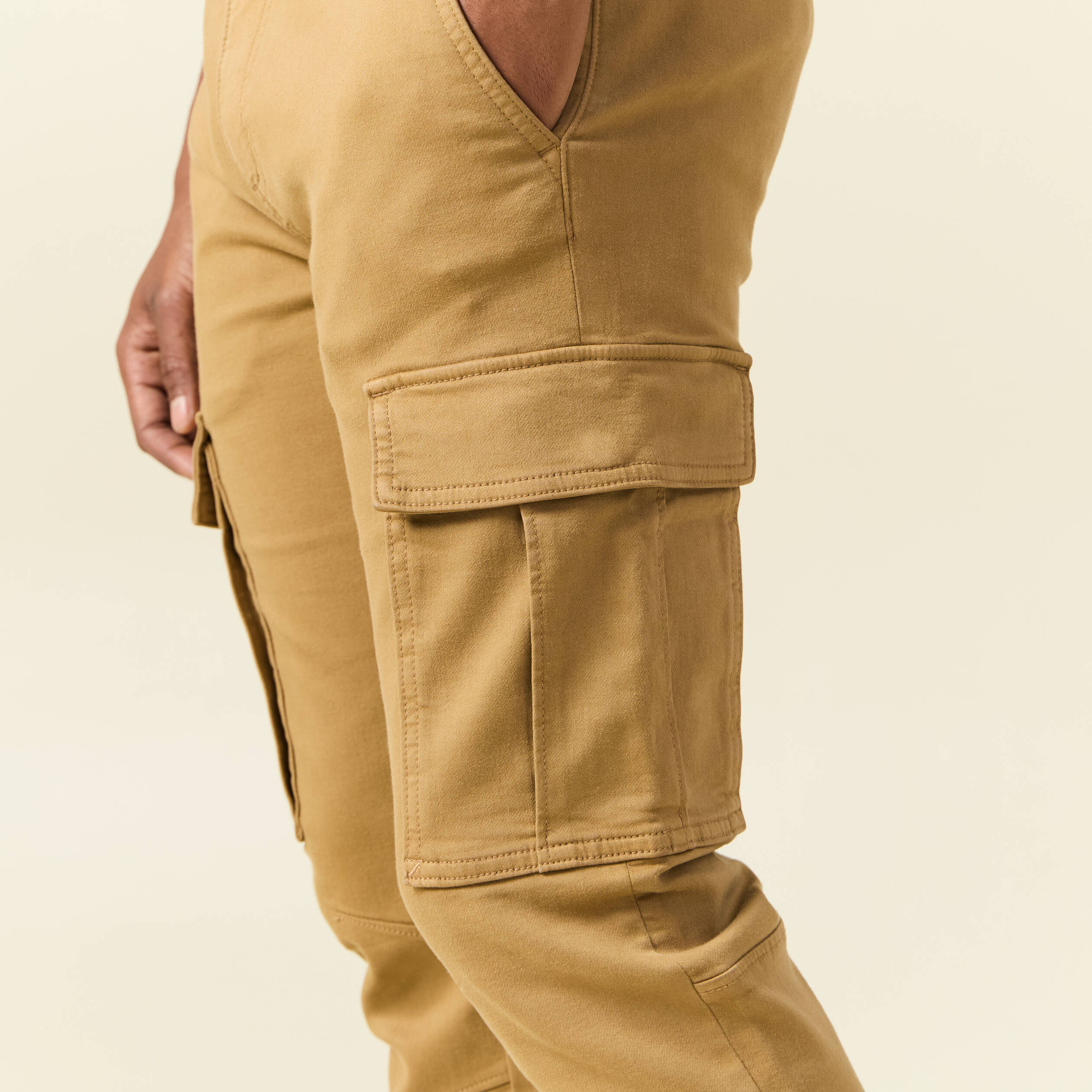 pantalon battle bas resserre vert kaki homme Pantalon battle bas resserré vert kaki homme