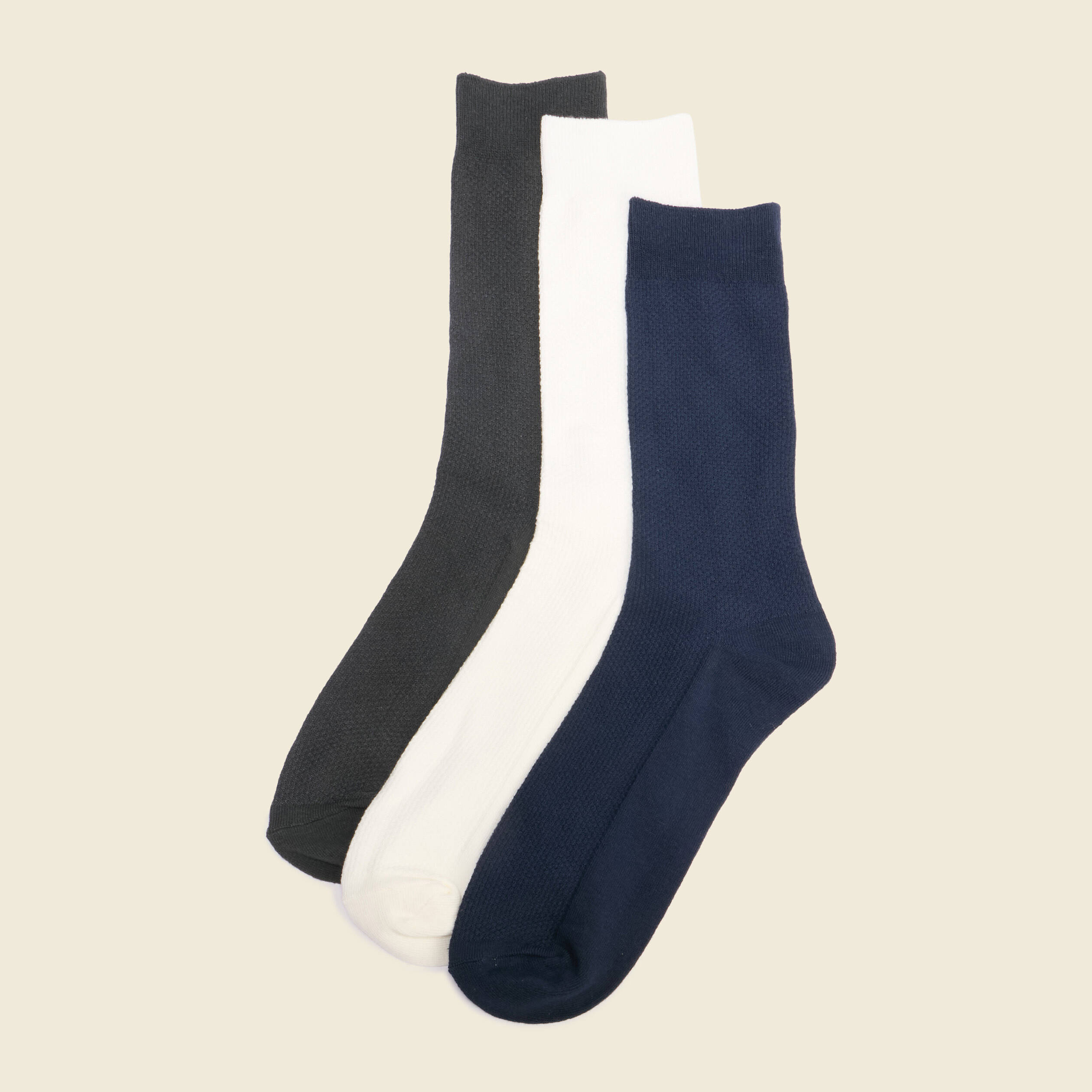 Lot de 3 paires de chaussettes bleu marine homme