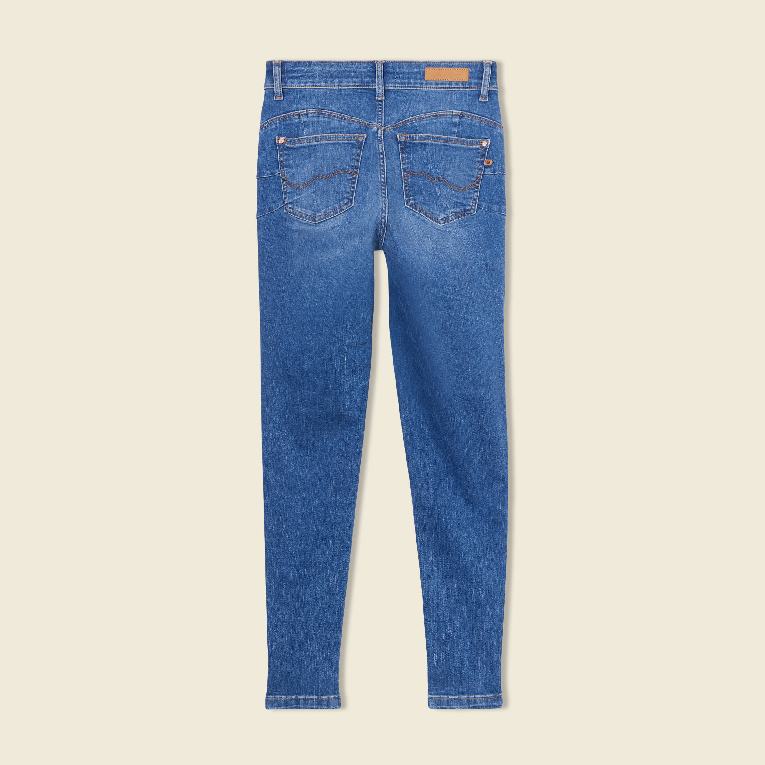 Jeans femme bleu used hotsell