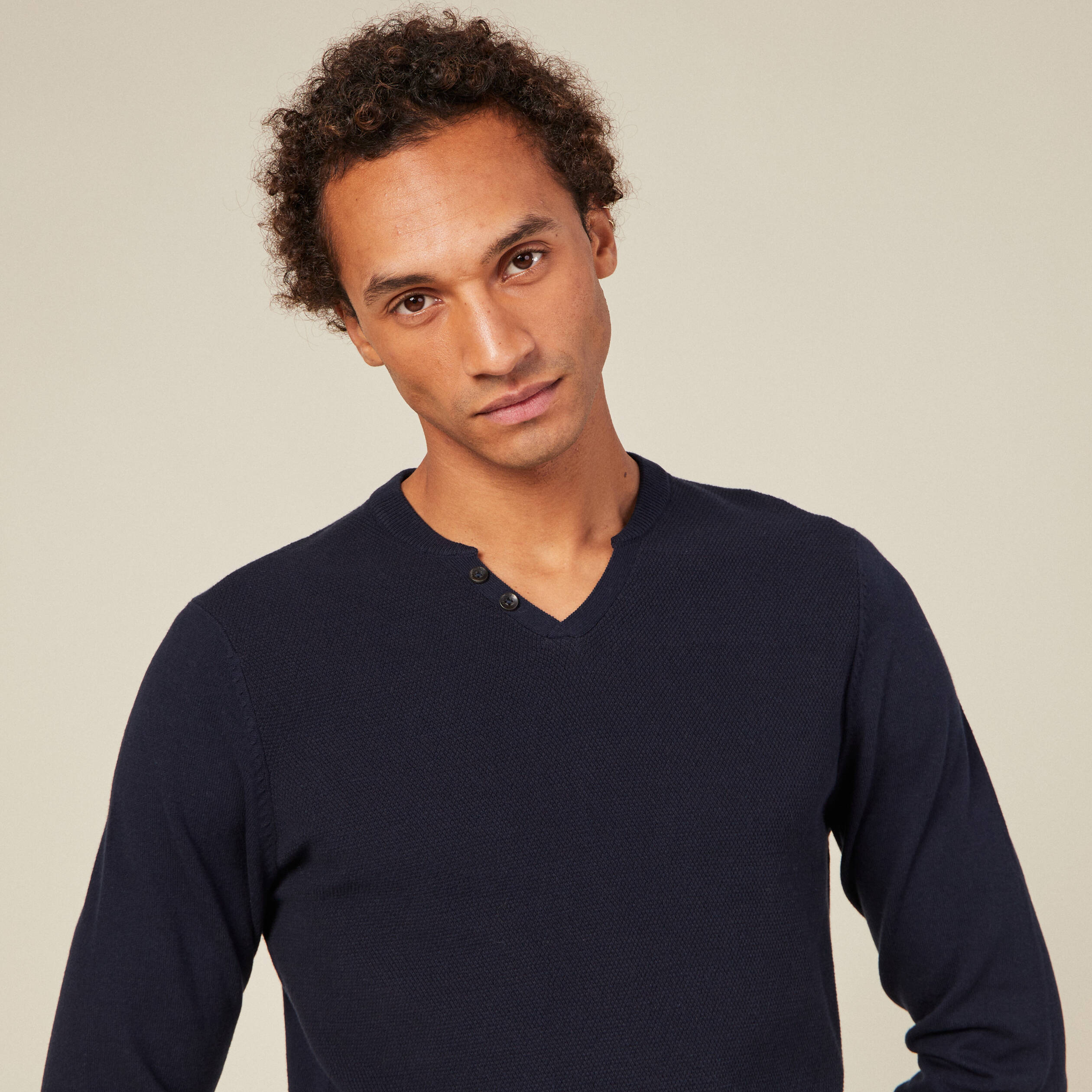 pull manches longues bleu marine homme Pull manches longues bleu marine homme