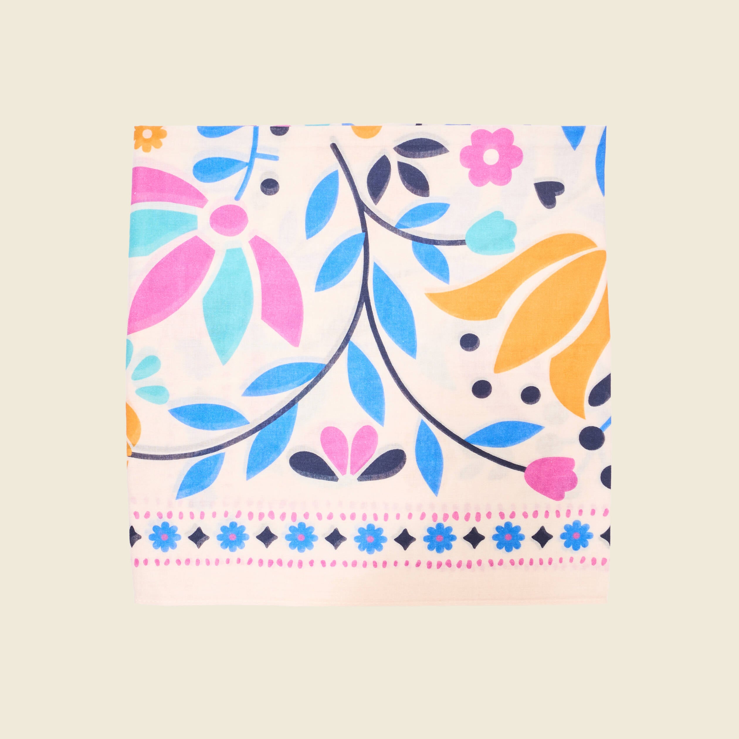 Foulard ecru femme