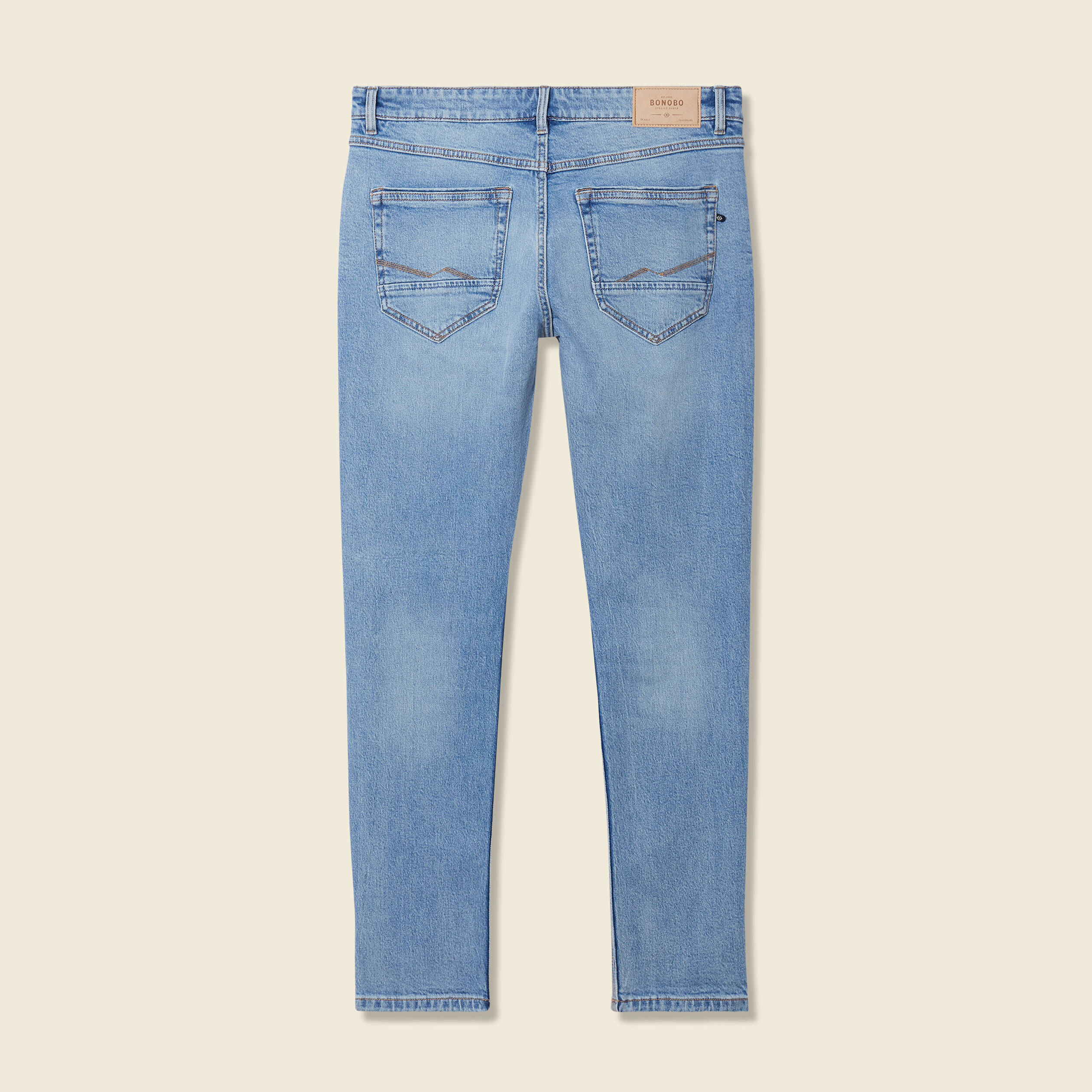 jeans slim 5 poches denim used homme Jeans slim 5 poches denim used homme