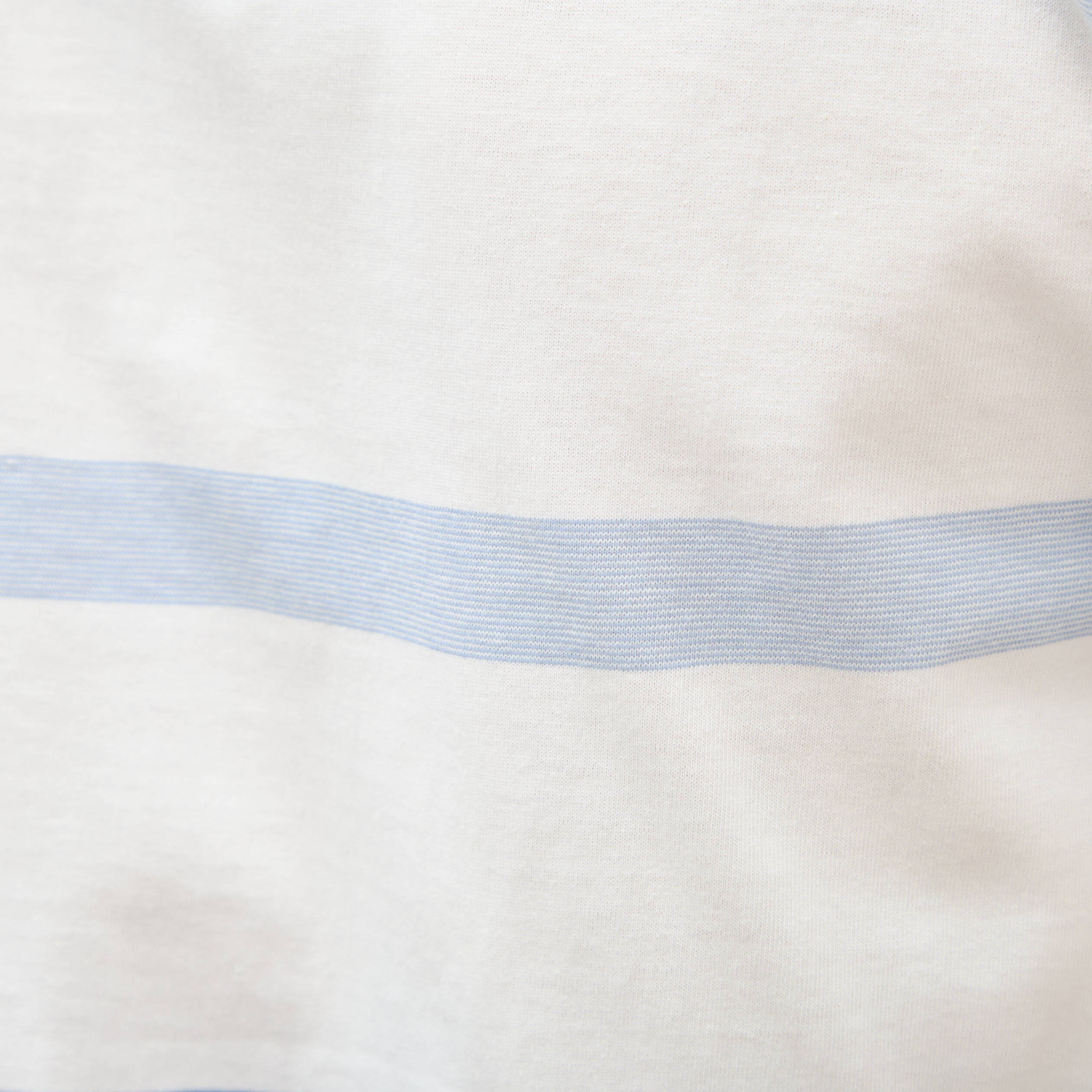 T-shirt manches courtes bleu gris homme