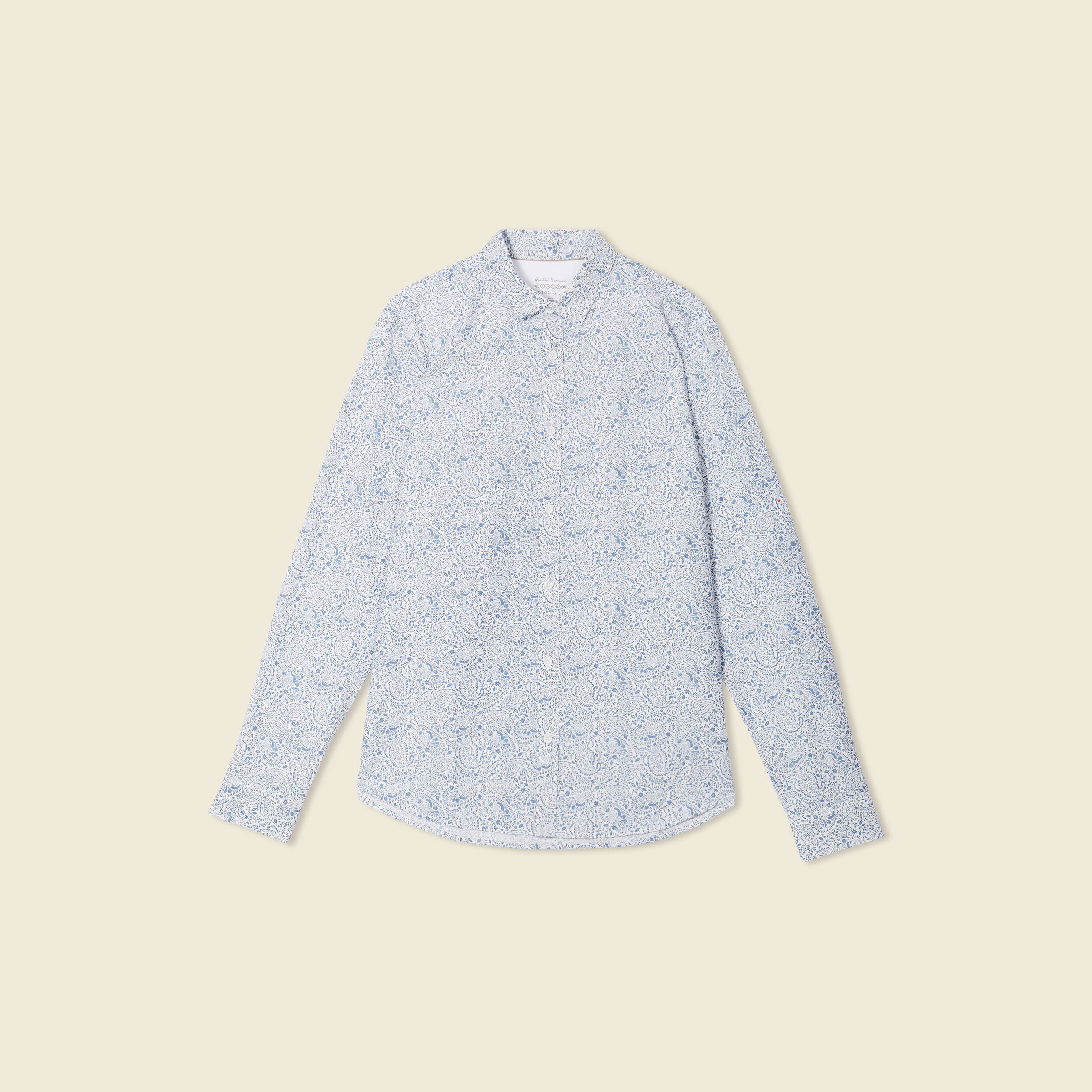chemise manches longues bleu homme Chemise manches longues bleu homme