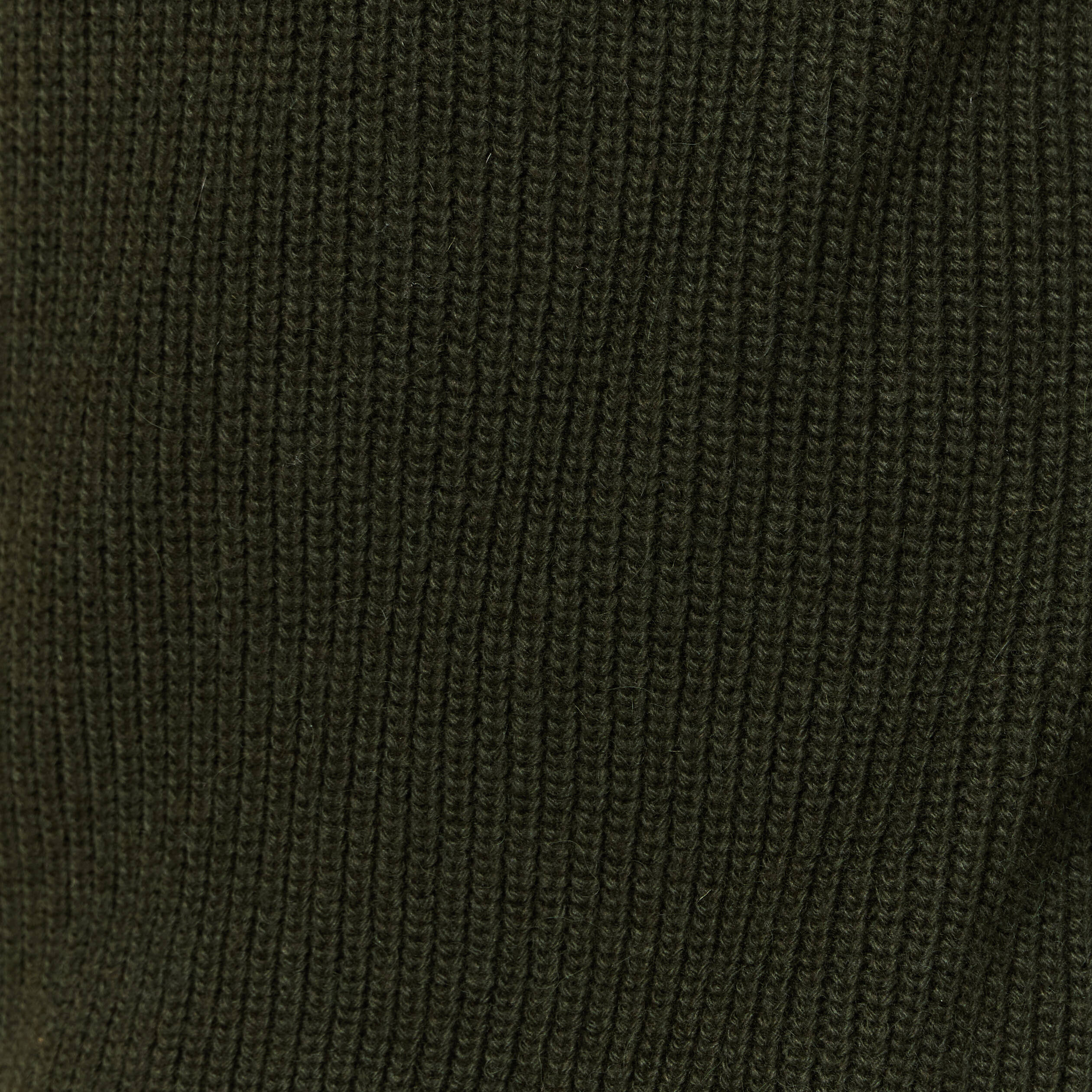 Pull col camionneur vert kaki homme