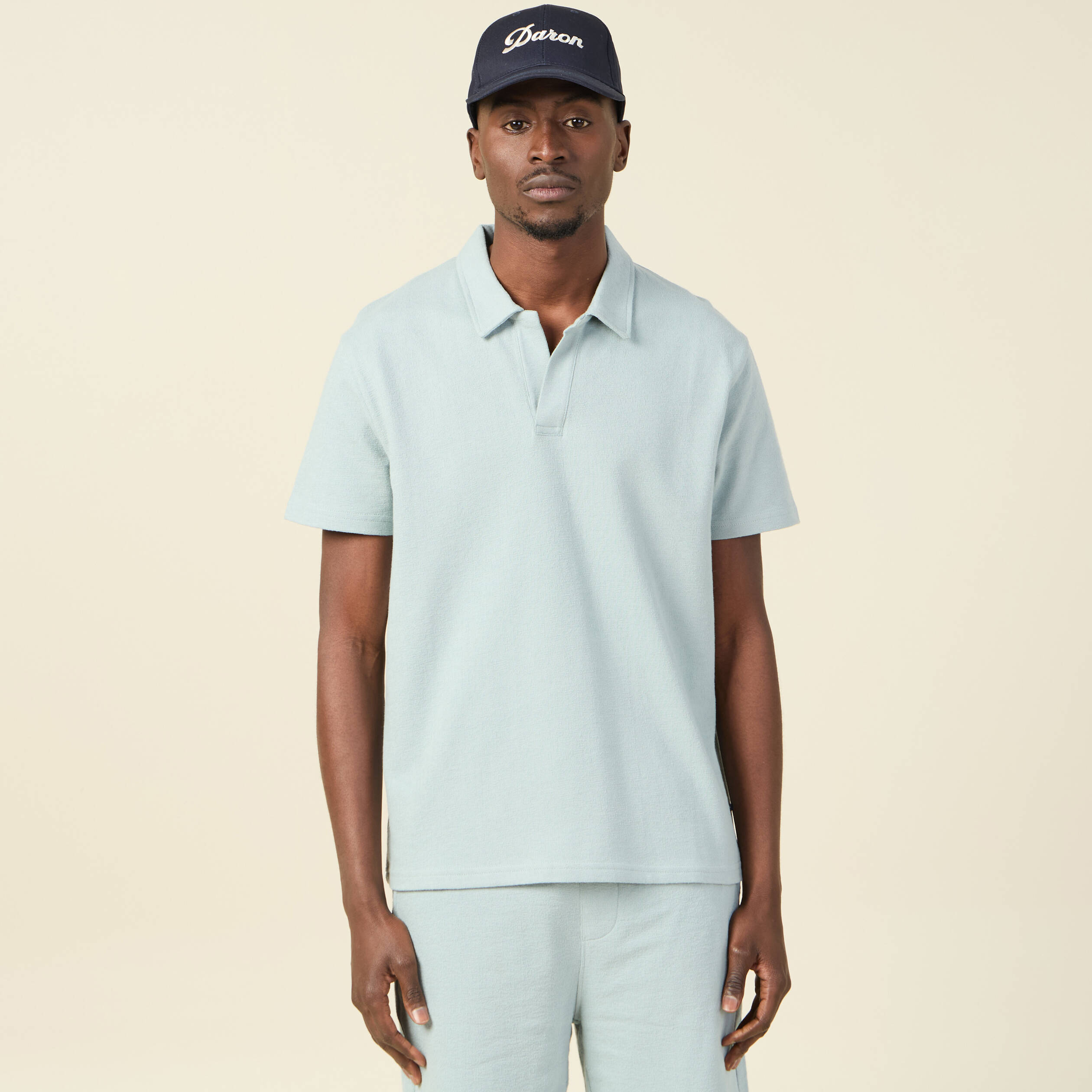 polo manches courtes bleu gris homme Polo manches courtes bleu gris homme