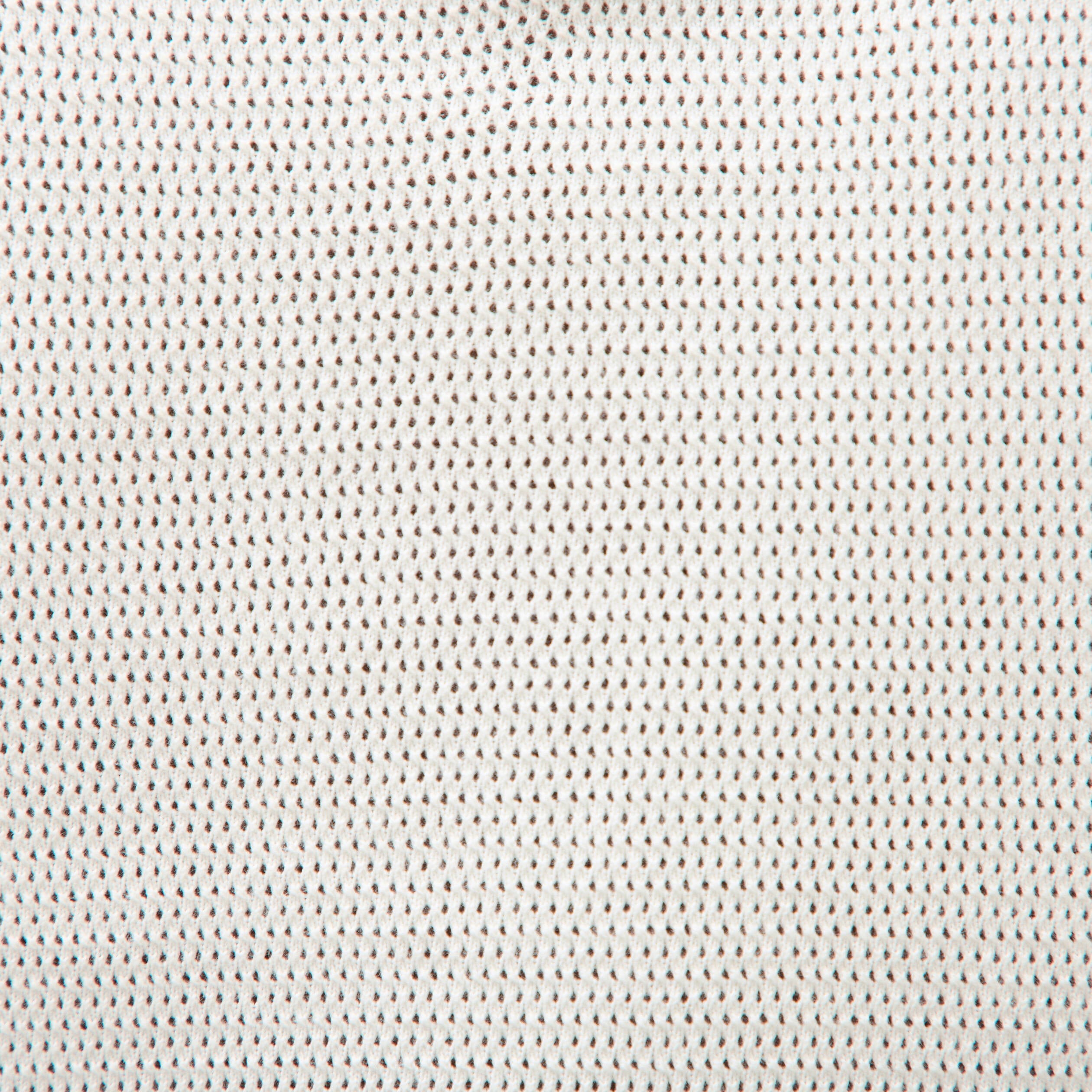 D&eacute;bardeur col rond en coton ecru homme