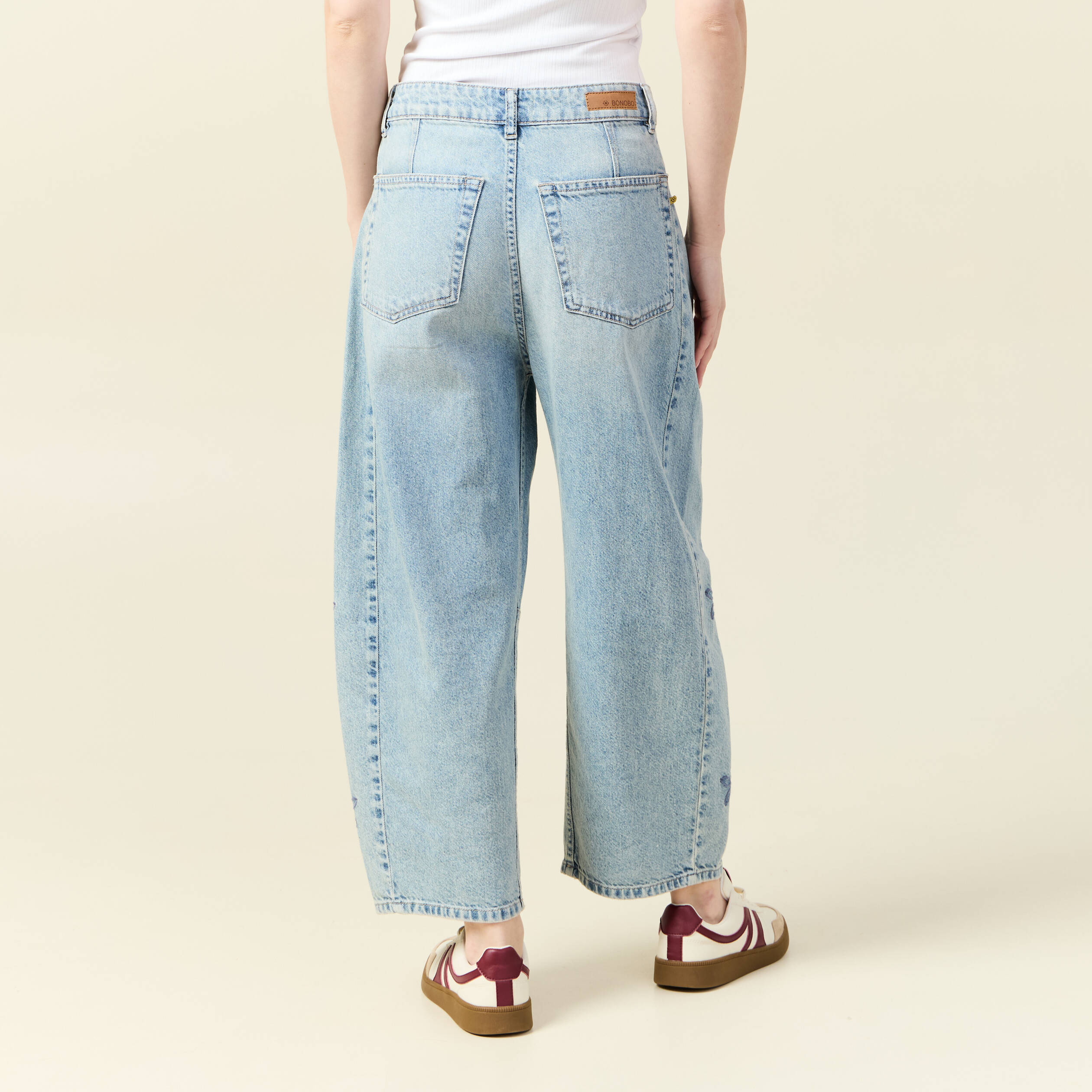 Jean SO Fille – Coupe Bootcut, Taille 7, Lavage Clair, Stretch – Neuf Avec étiquette