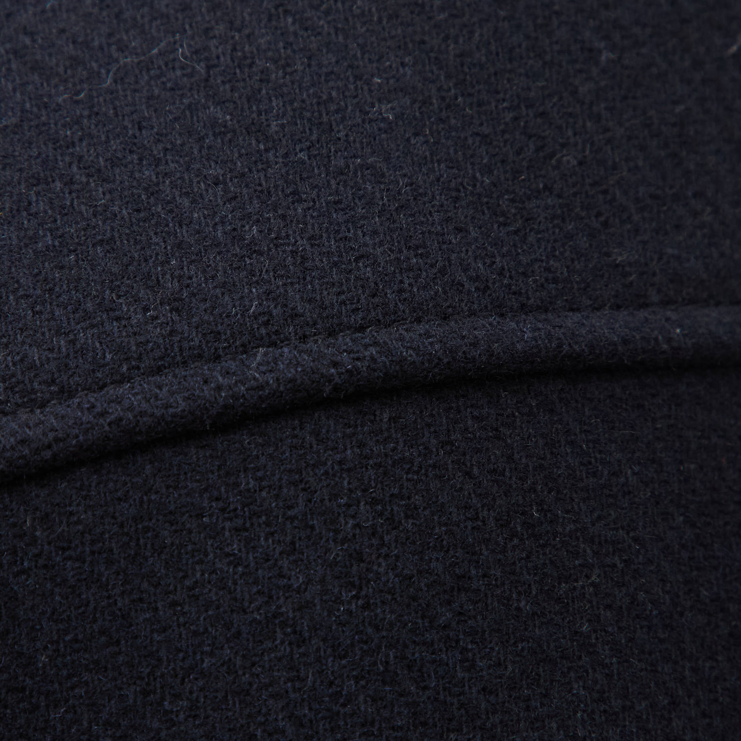 Blouson col classique manches longues bleu marine homme