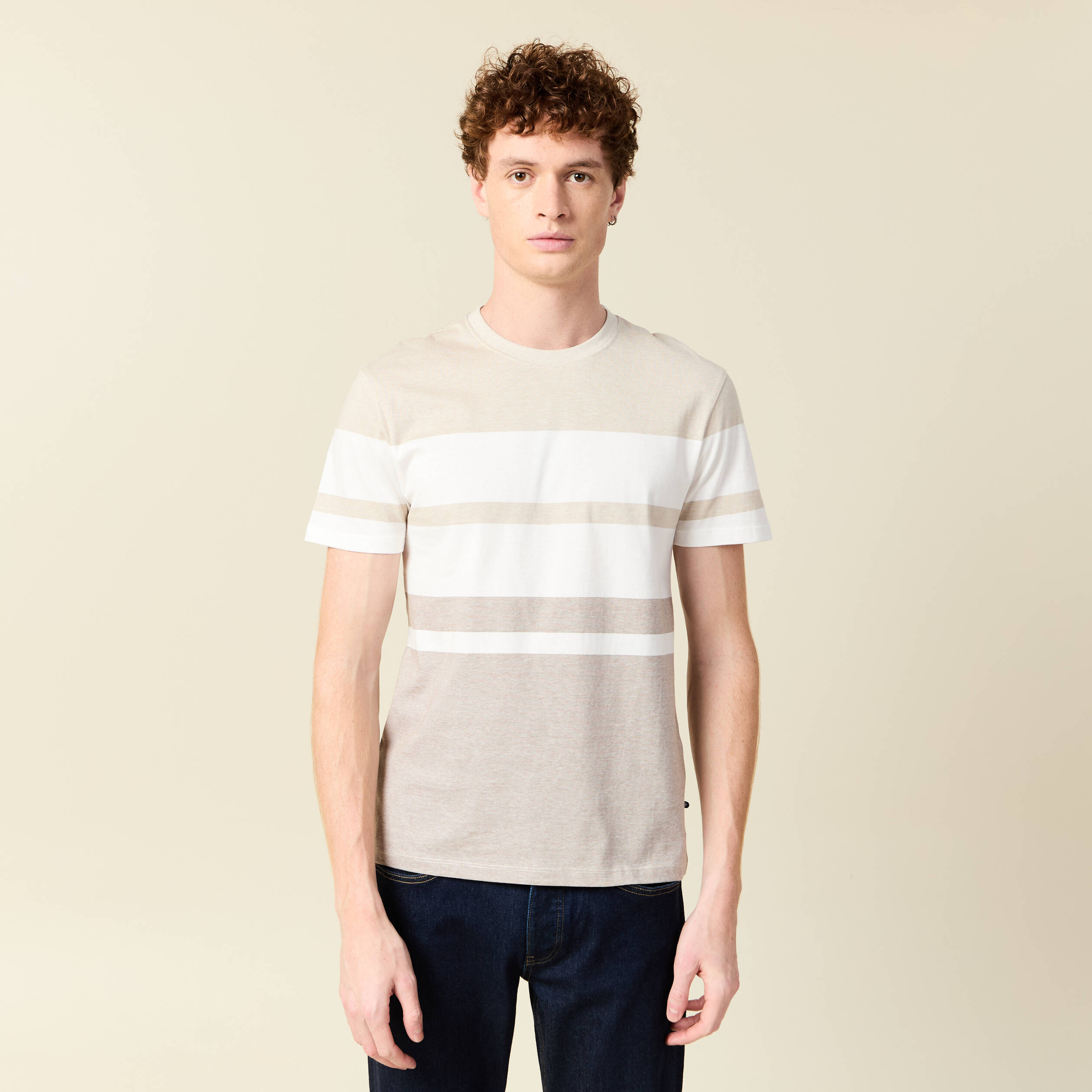 t shirt manches courtes gris homme T-shirt manches courtes gris homme