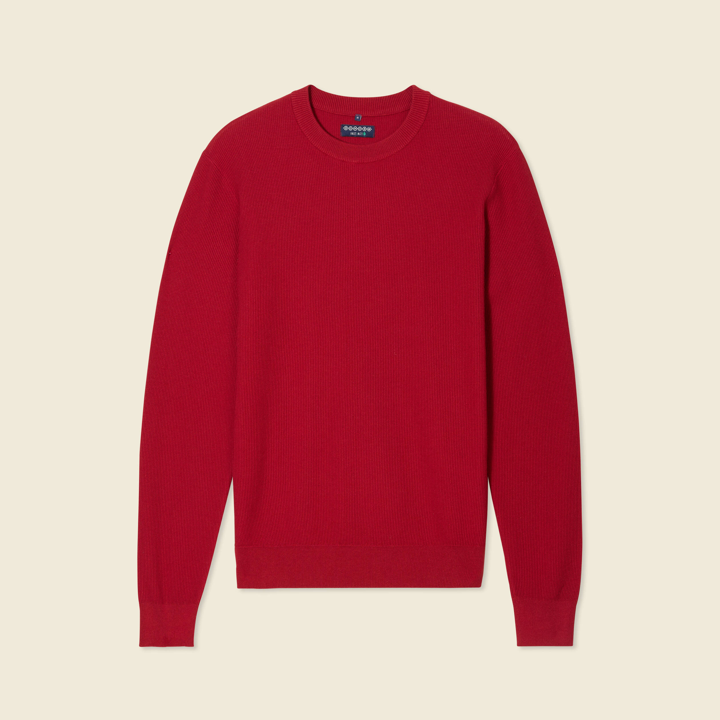 pull eco responsable rouge fonce homme Pull éco-responsable rouge foncé homme