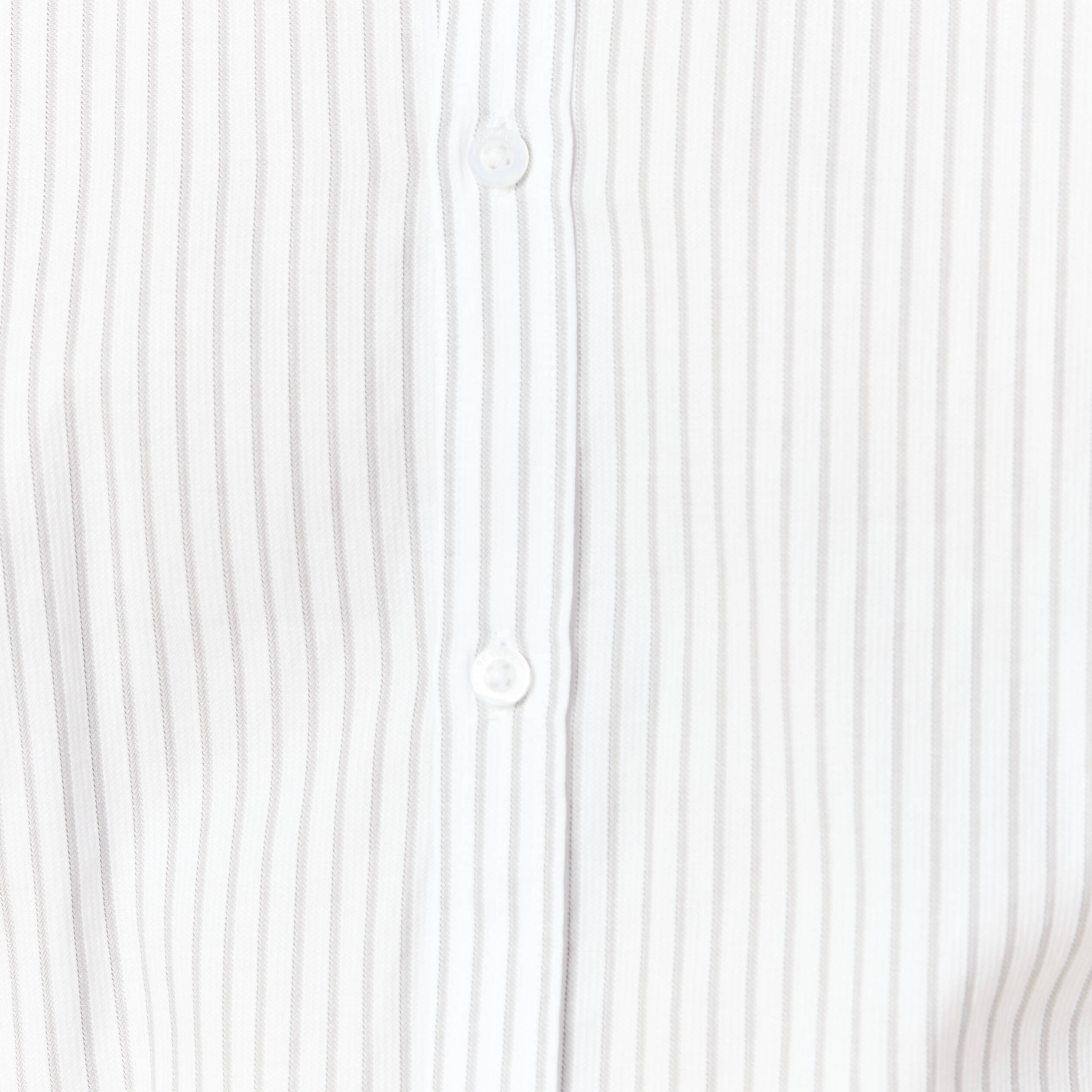 Chemise manches longues gris homme
