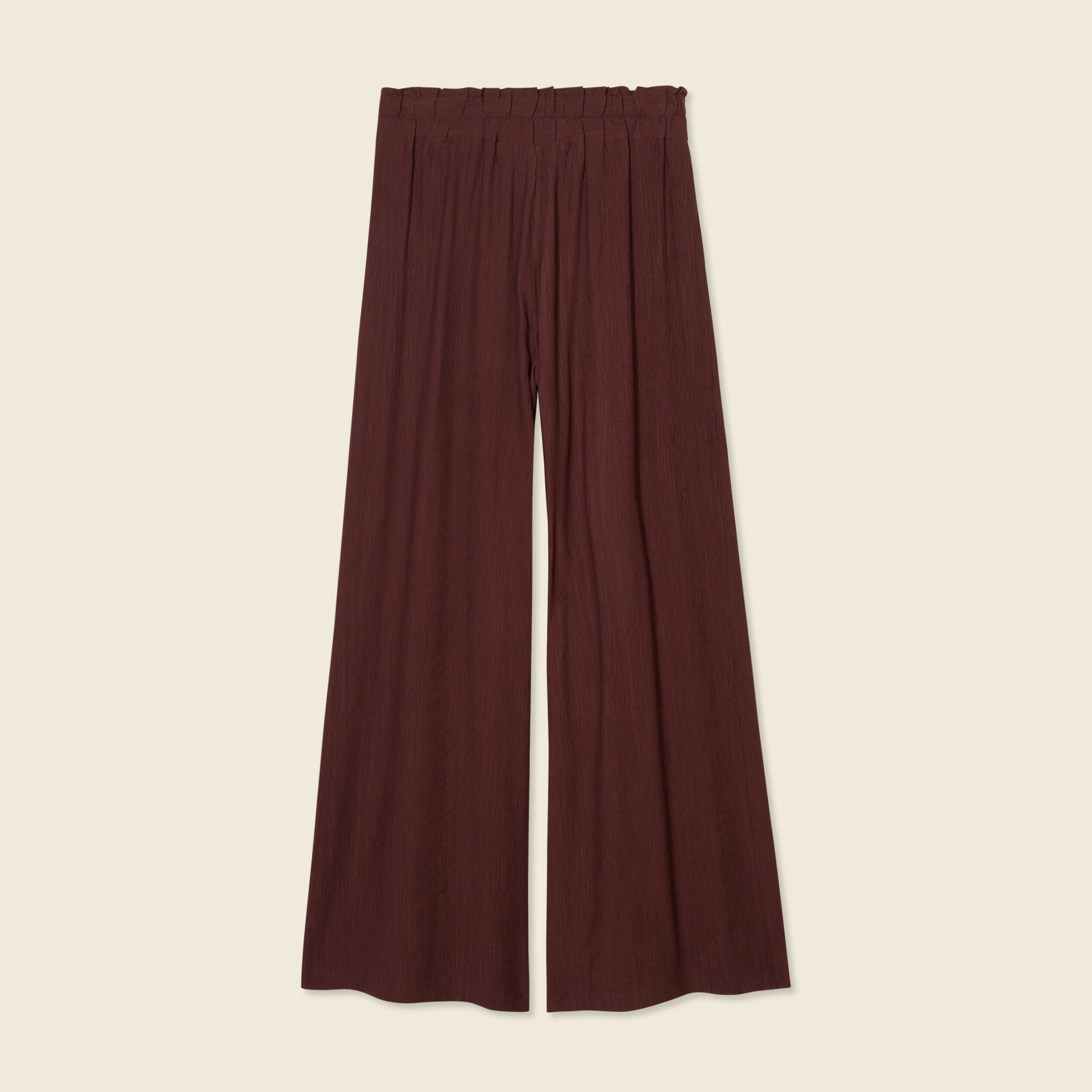pantalon large bordeaux femme Pantalon large bordeaux femme