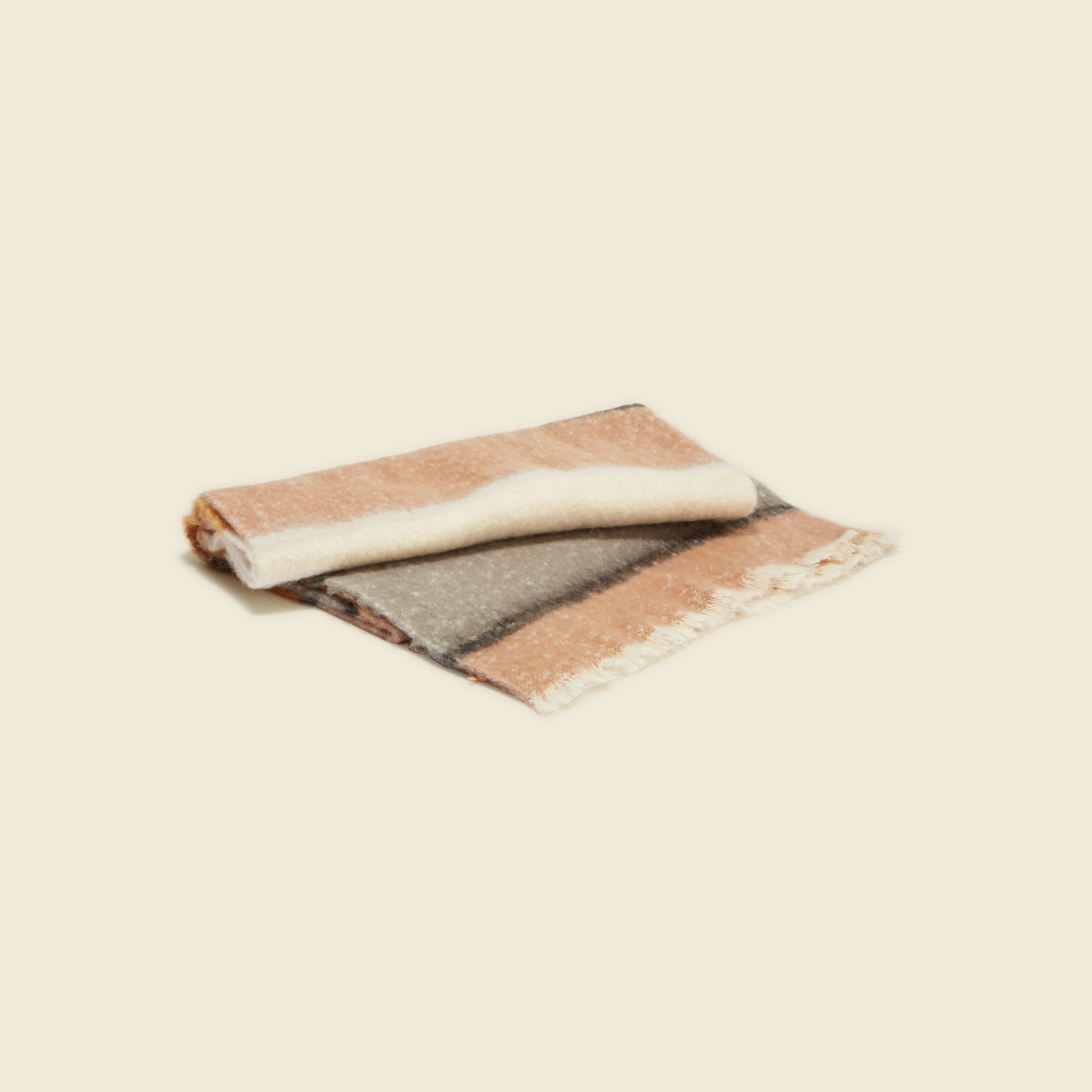 &Eacute;charpe marron cognac femme